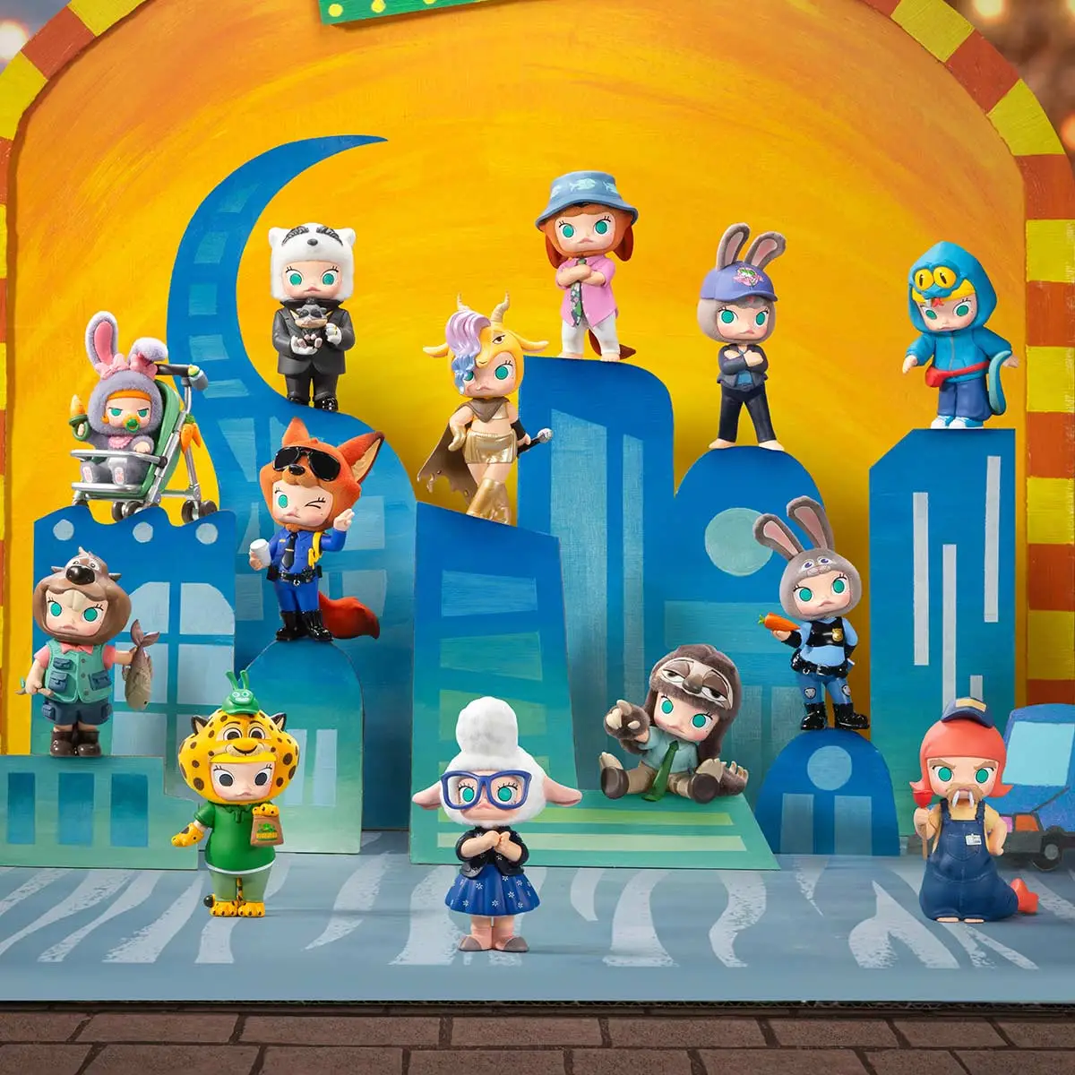 MOLLY × Zootopia Co-branded Series Figure - POP MART (United States) display picture 1
