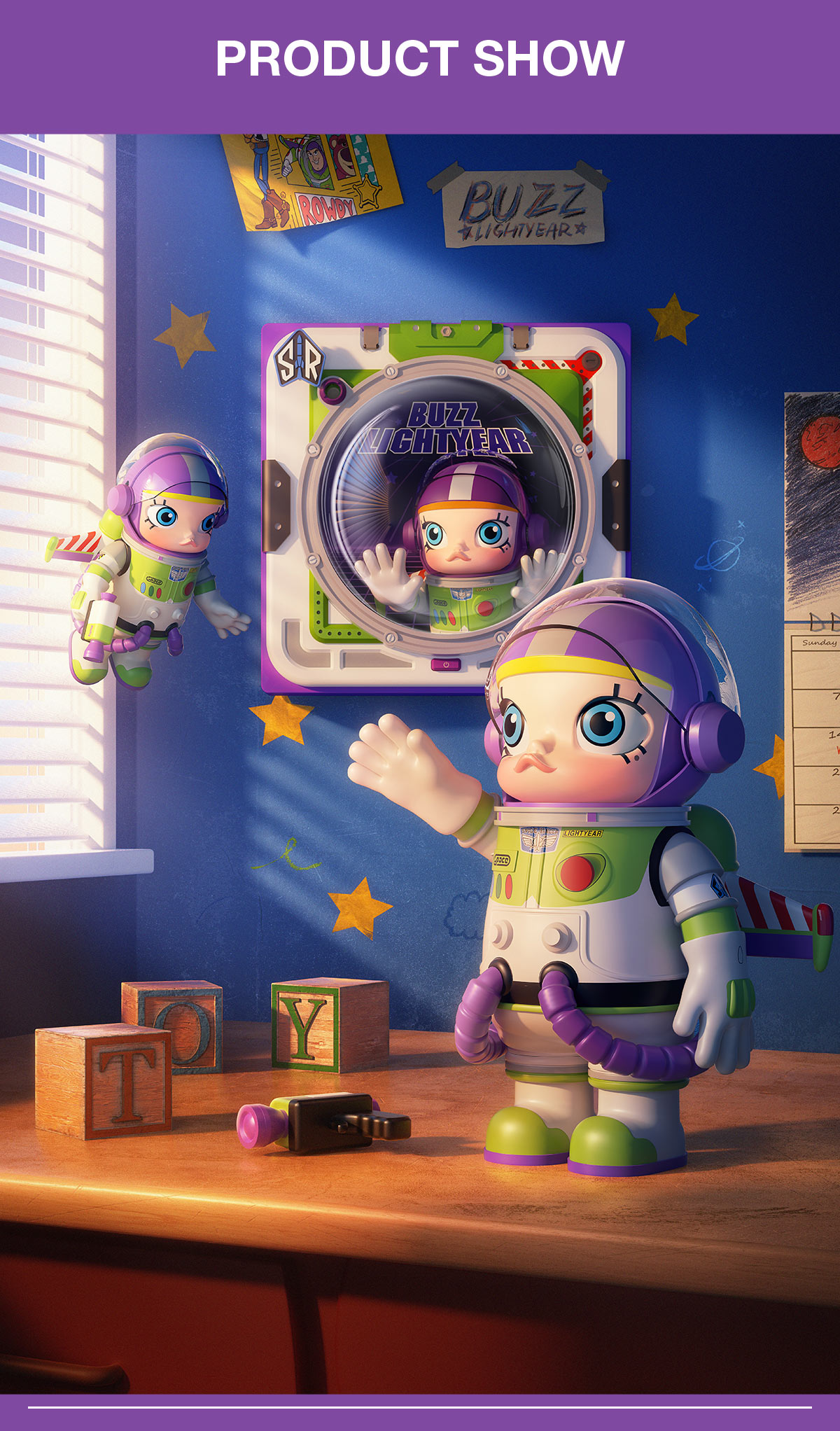 MEGA SPACE MOLLY BUZZ LIGHTYEAR 