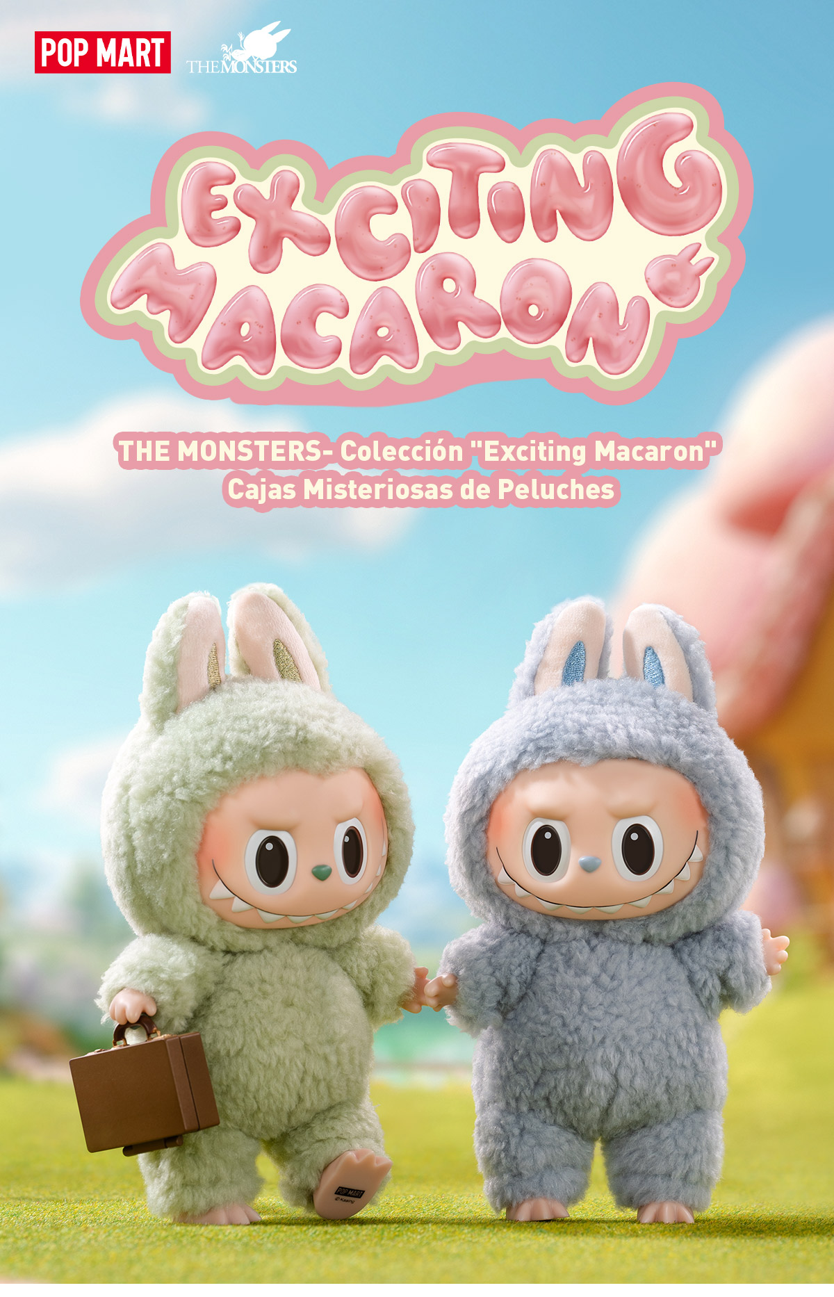 THE MONSTERS - Exciting Macaron Vinyl Face Blind Box-Copy - POP