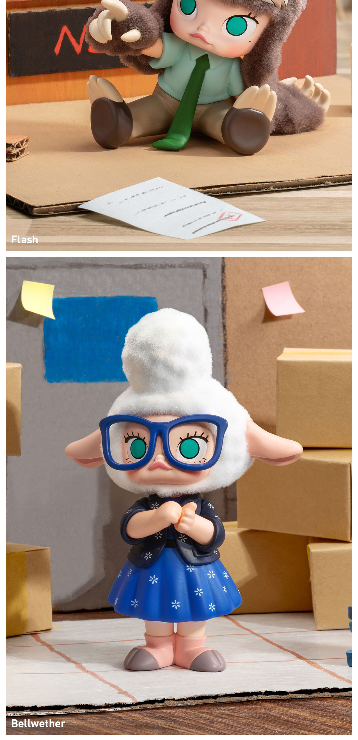 MOLLY × Zootopia Co-branded Series Figure - POP MART (United States)
