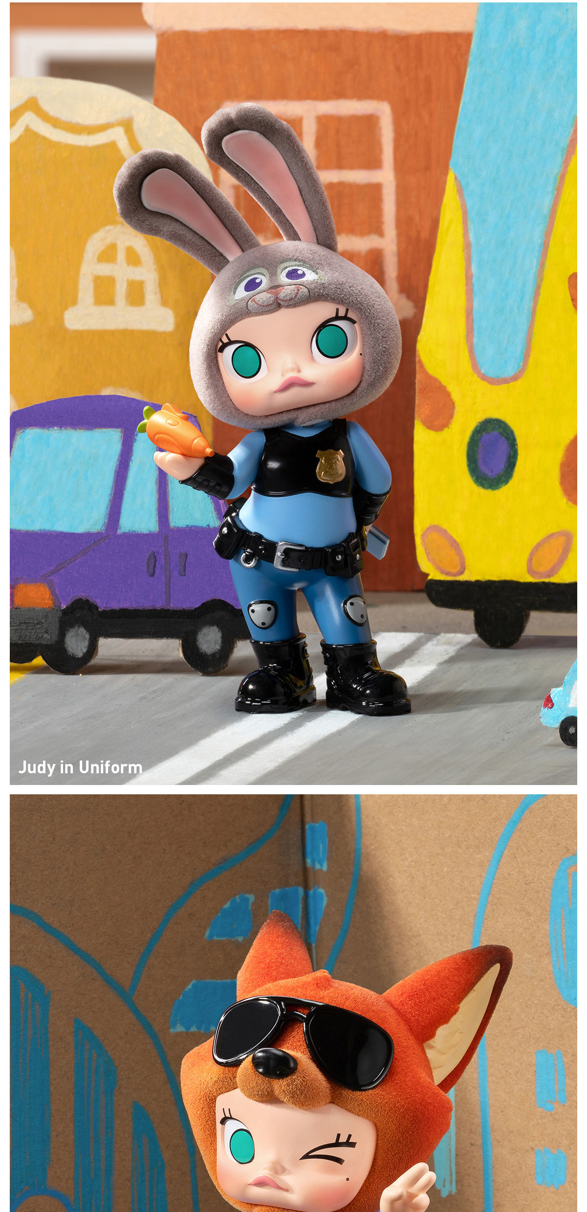 POPMART ズートピア2 ZOOTOPIA × MOLLY 五点合計 MOLLY × Zootopia Co-branded Series Figure - POP MART (United States)