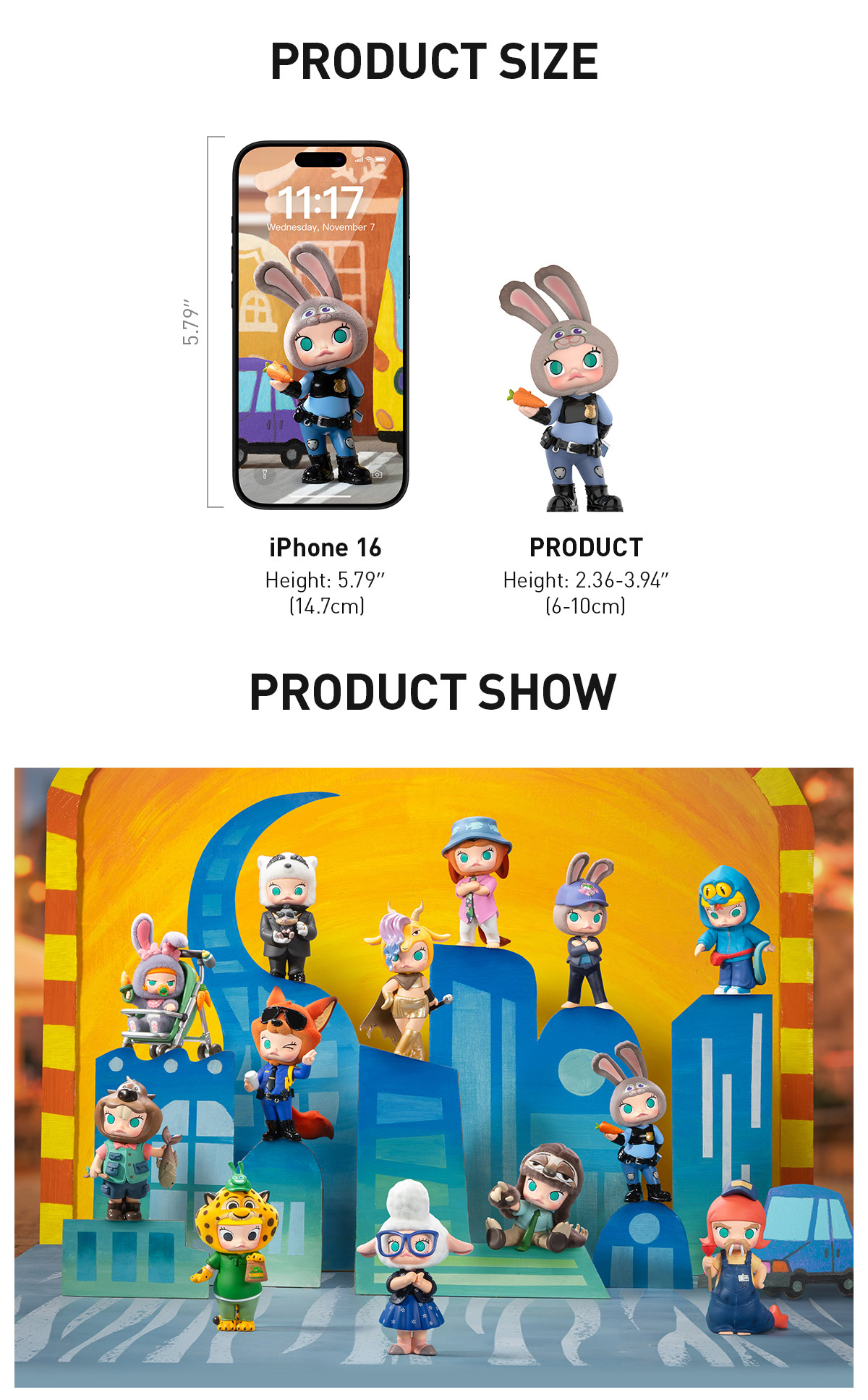 POP NOW:MOLLY × Zootopia Co-branded Series Figure - POP MART