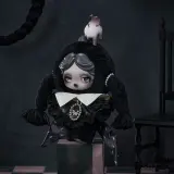 POP MART-SKULLPANDA × Merlina Peluche (Versión Clásica con Vestido) - Banner 2