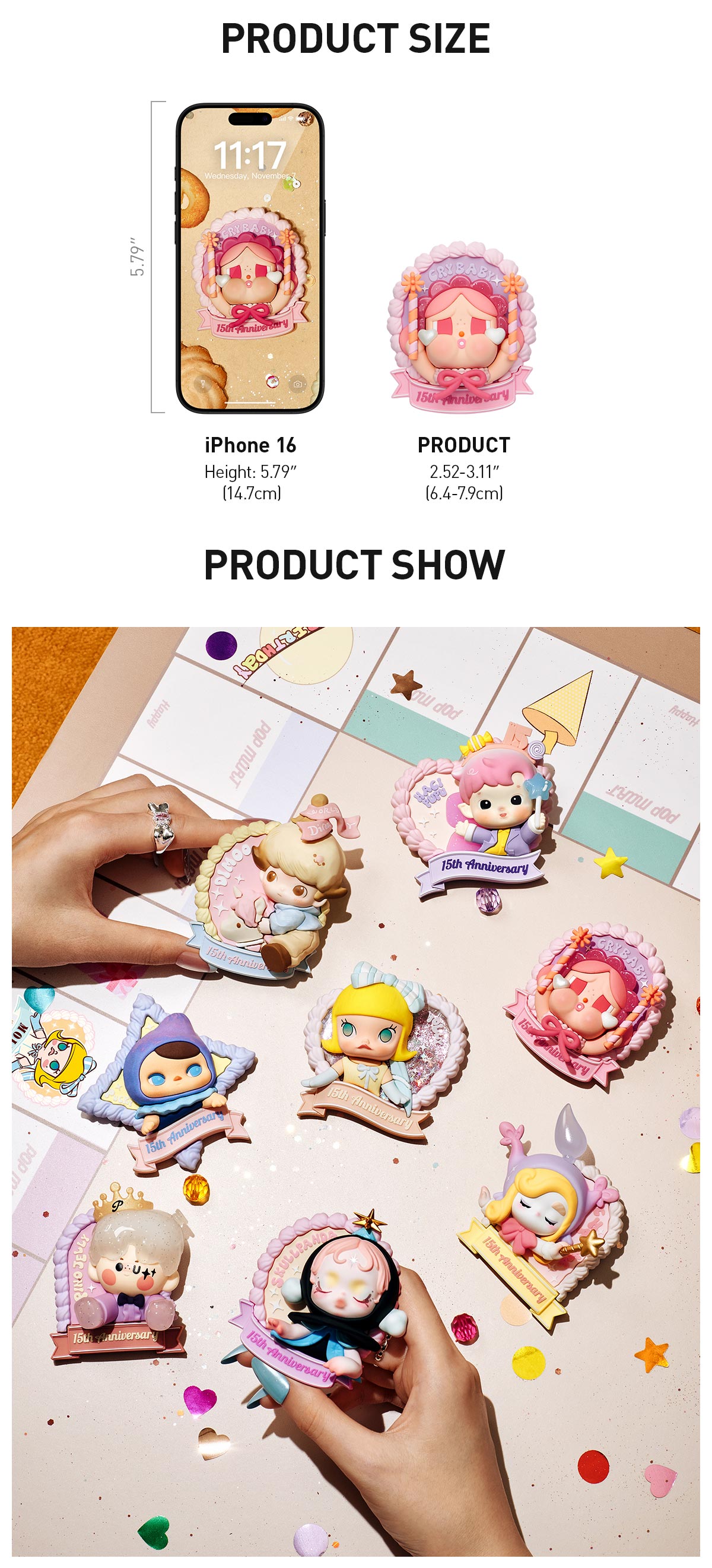 POP NOW:Celebrating the Moment POP MART 15th Anniversary Series