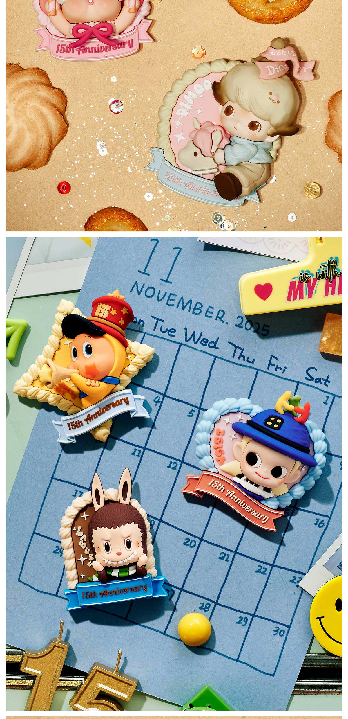 POP NOW:Celebrating the Moment POP MART 15th Anniversary Series