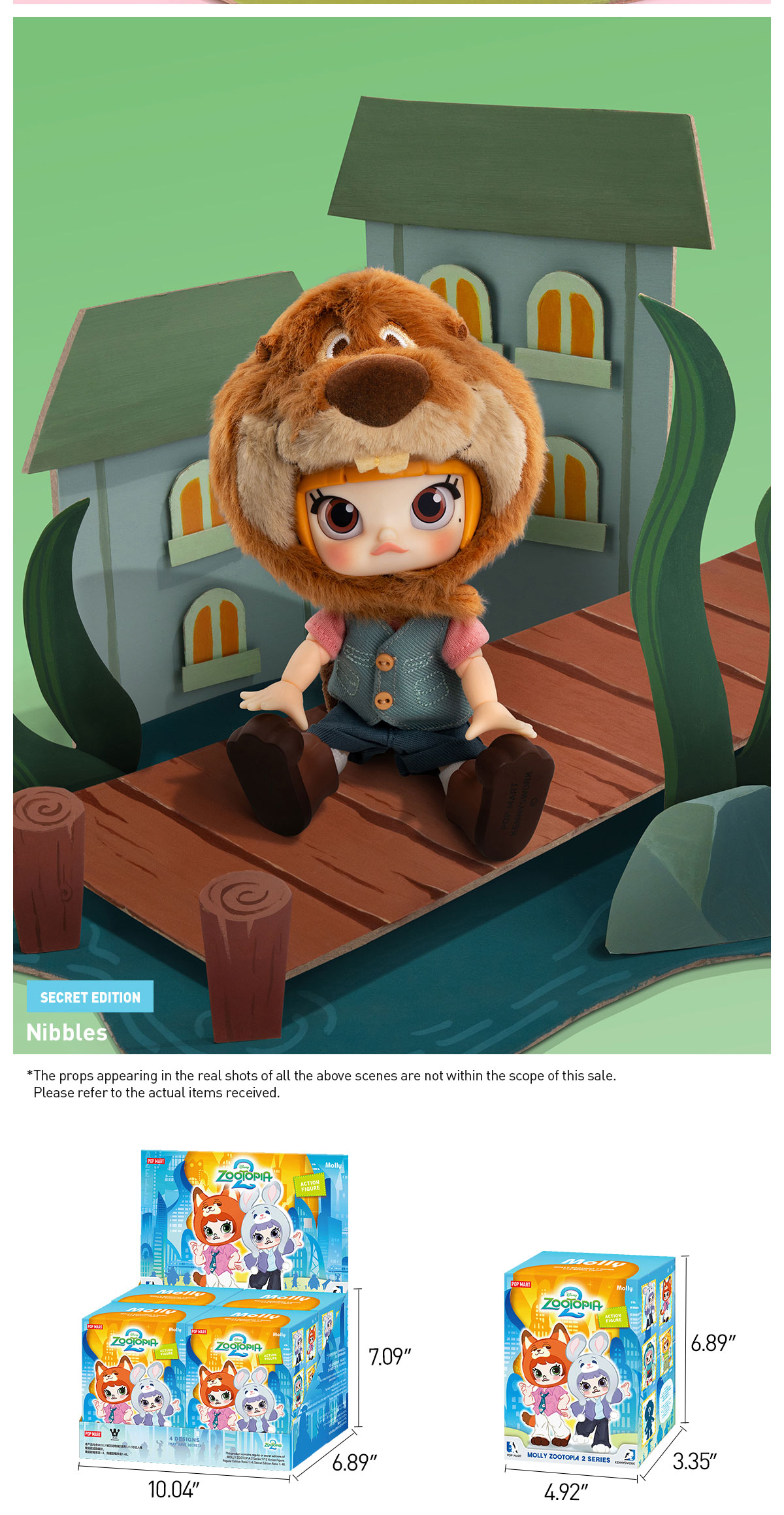 POP NOW:MOLLY ZOOTOPIA 2 Series 1/12 Action Figure - POP MART