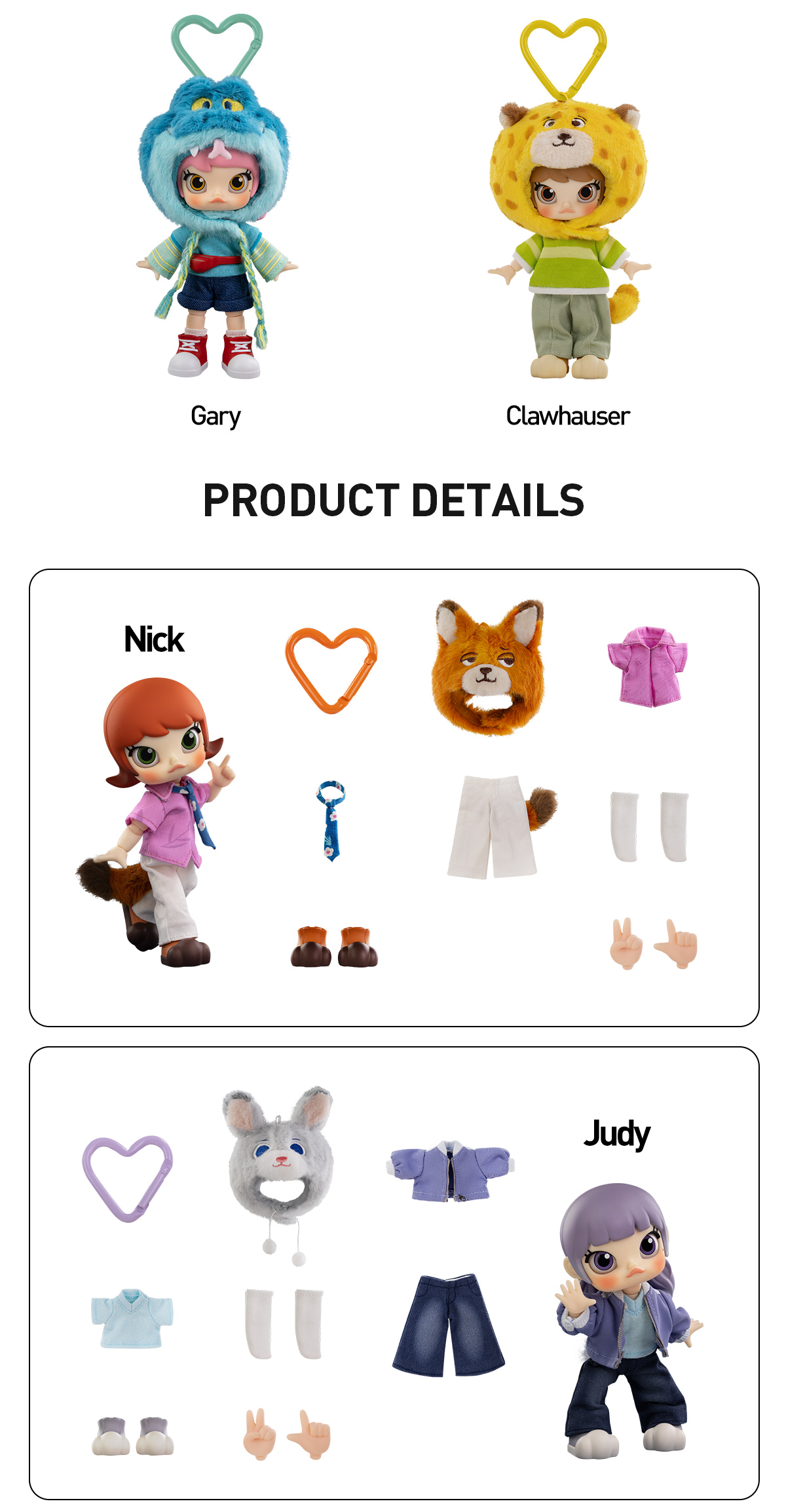 POP MART Zootopia 2 Molly アクションフィギュア MOLLY ZOOTOPIA 2 Series 1/12 Action Figure - POP MART