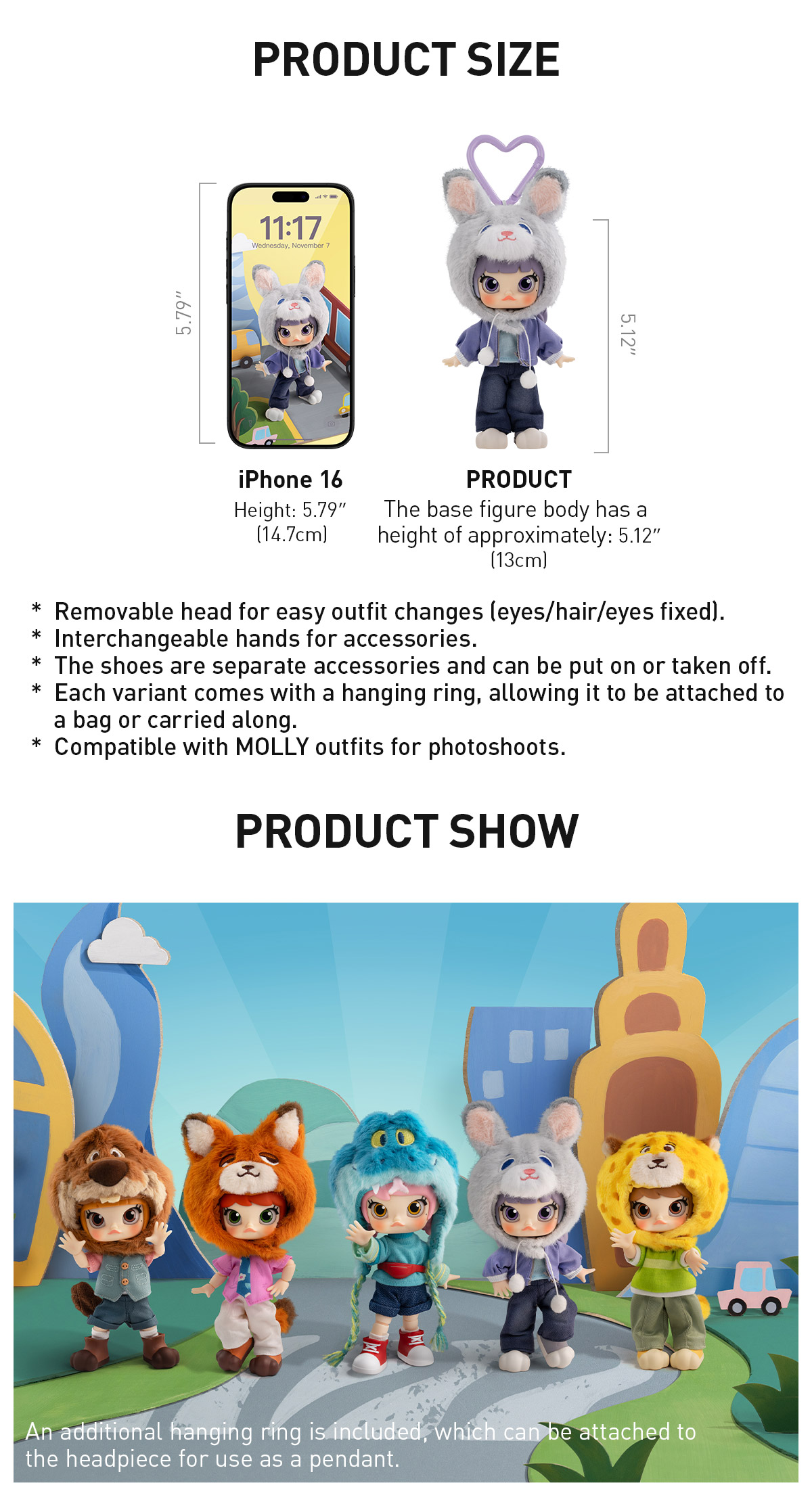 MOLLY ZOOTOPIA 2 Series 1/12 Action Figure - POP MART (United States)