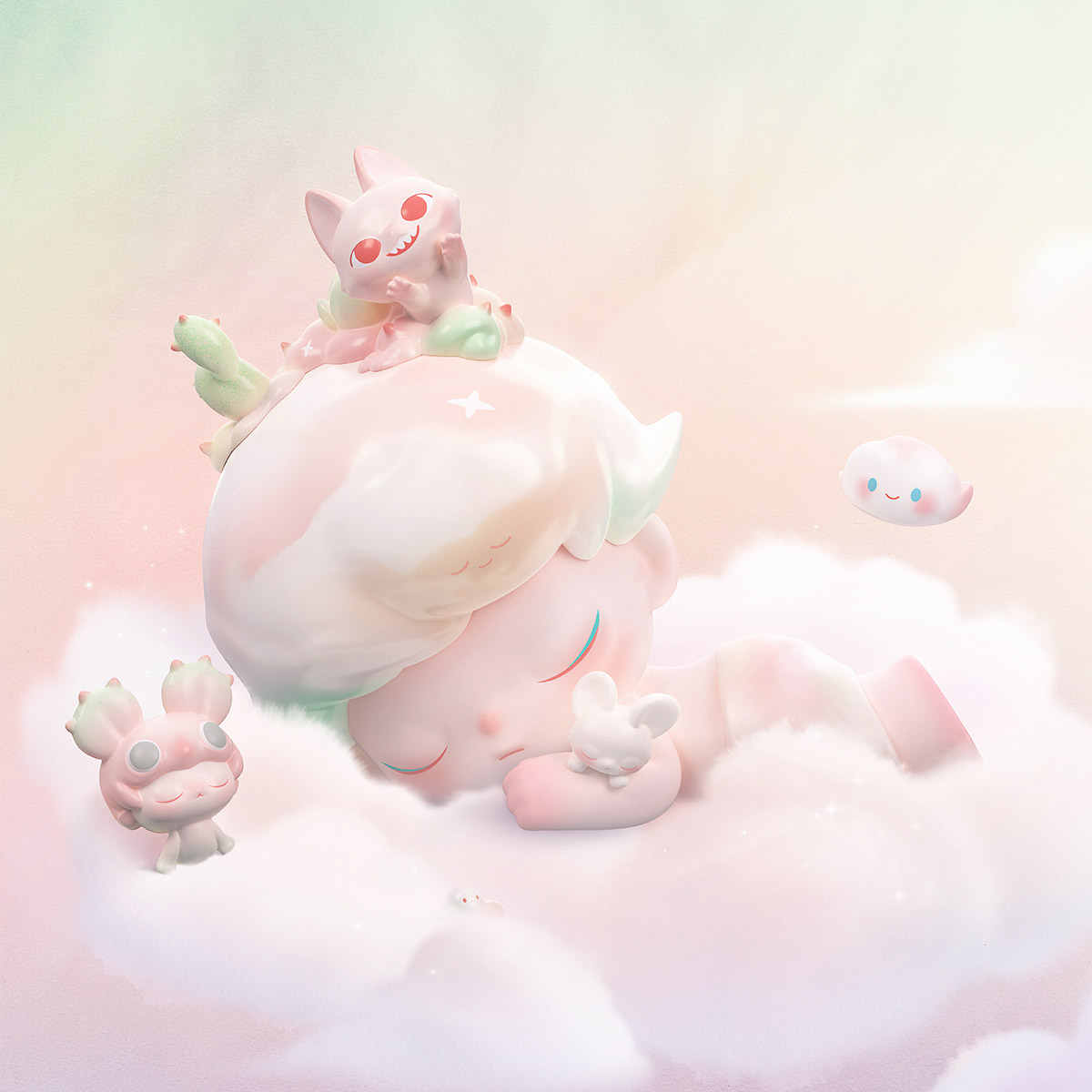 MEGA JUST DIMOO 400% Dreaming of You - POP MART (United States)