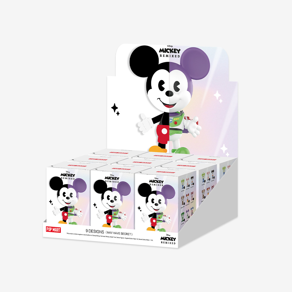 Disney Mickey Remixed: Mickey Meets Pixar Series Figures - POP