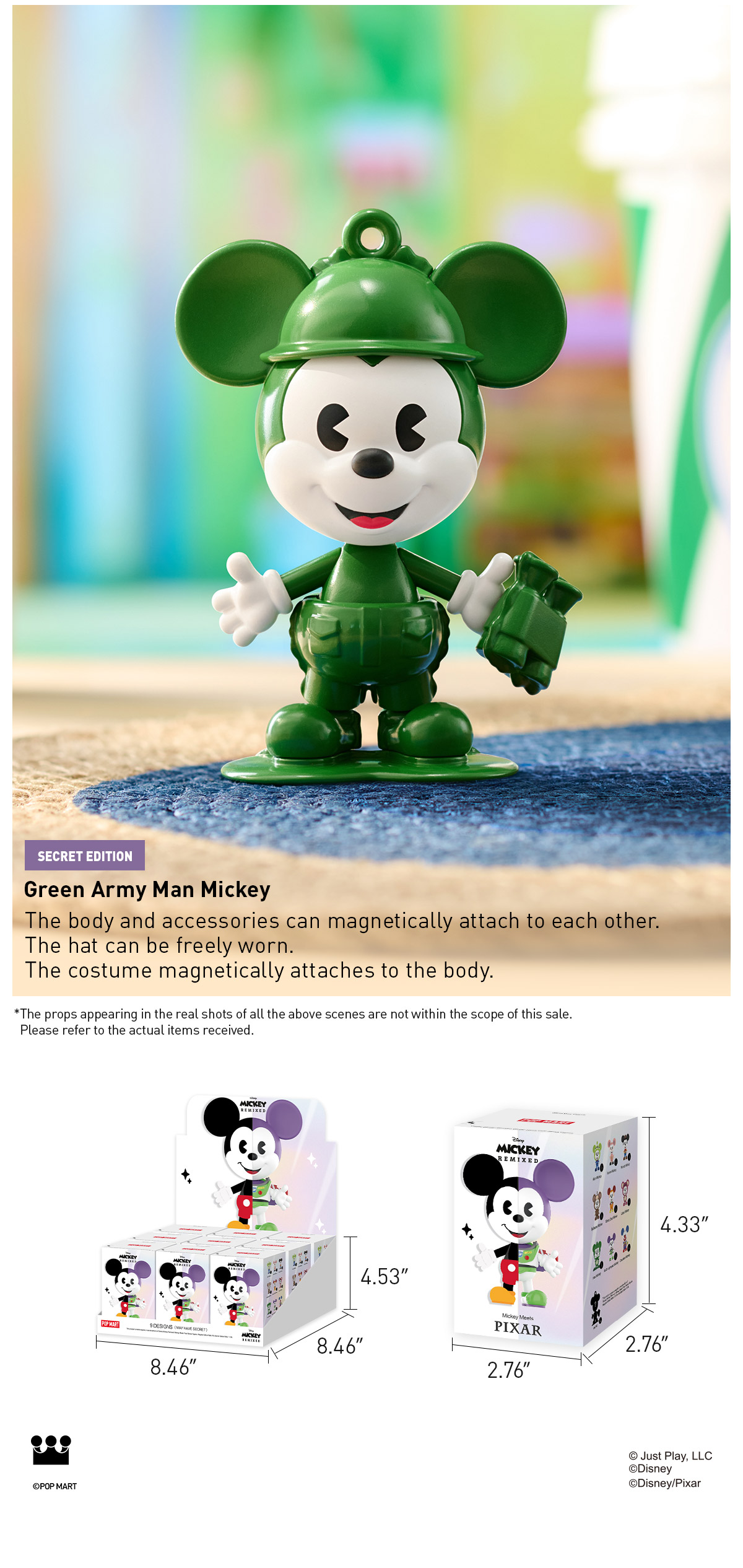 Disney Mickey Remixed: Mickey Meets Pixar Series Figures - POP