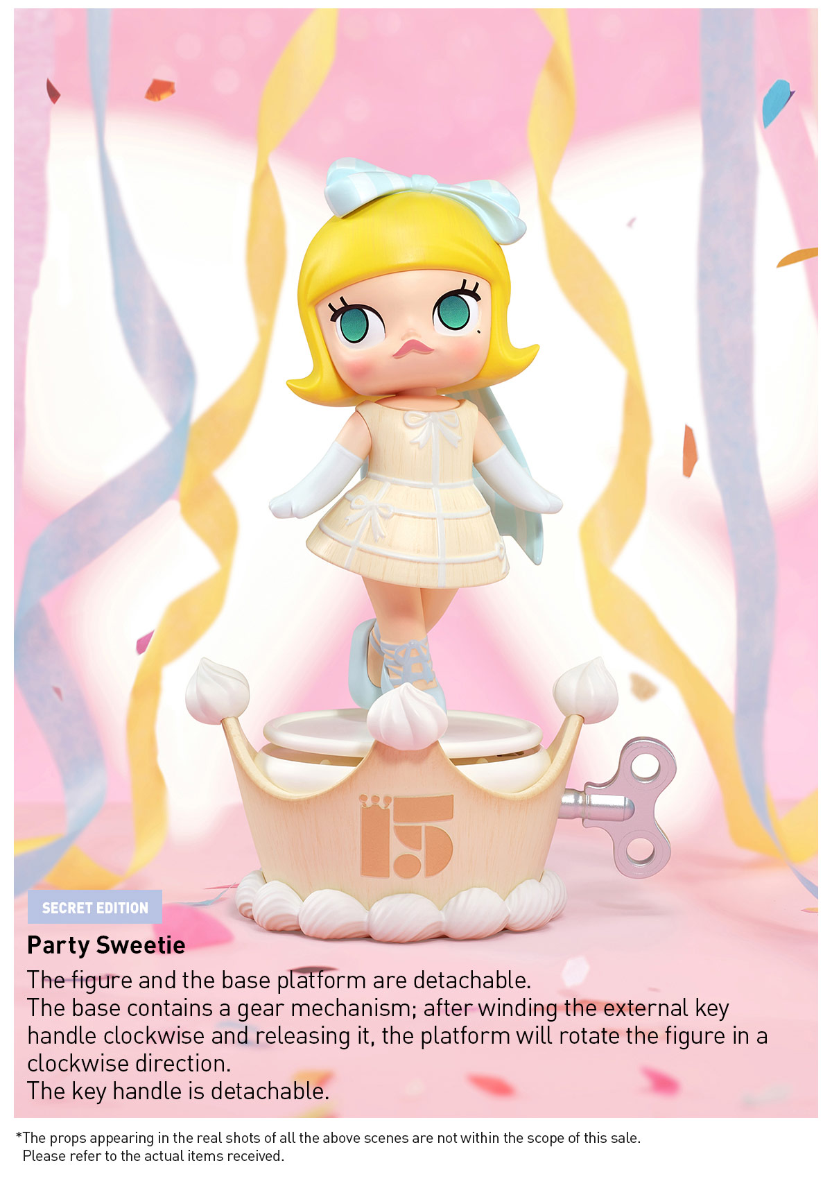 Celebrating the Moment POP MART 15th Anniversary Series Figures