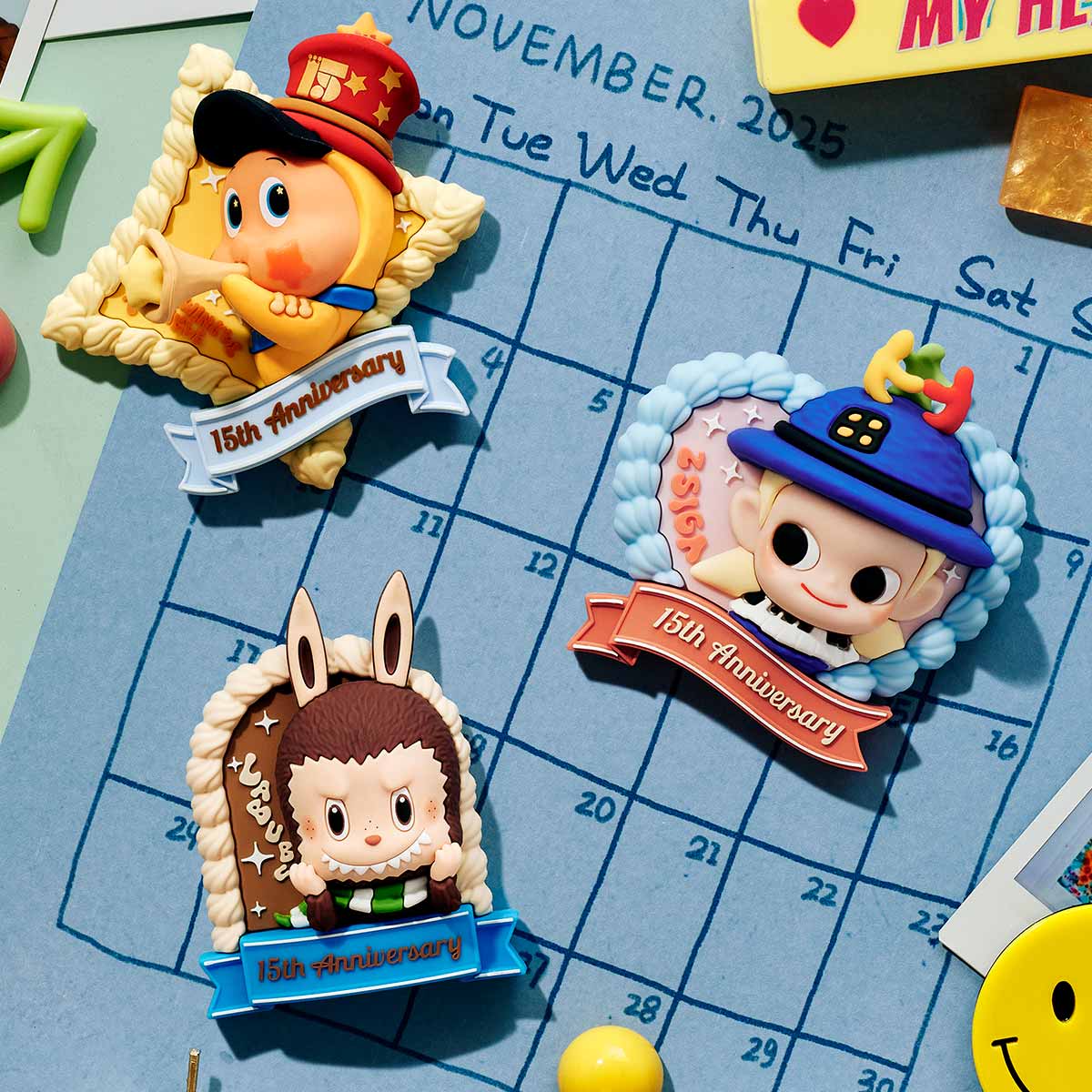 ☆新品未開封☆POPMART 15th Anniversary マグネット Celebrating the Moment Series-Fridge Magnet Blind Box - POP MART