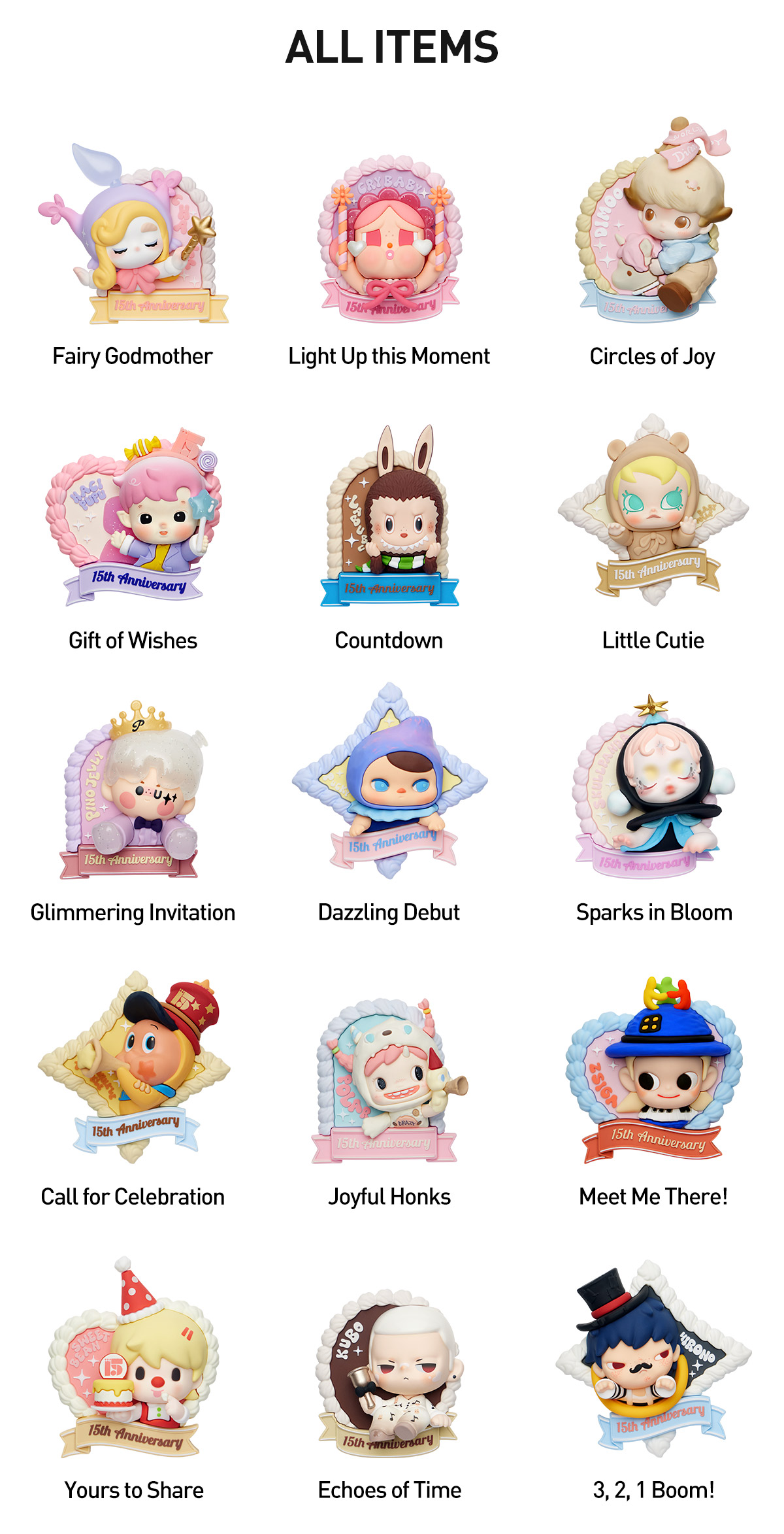 Celebrating the Moment Series-Fridge Magnet Blind Box - POP MART