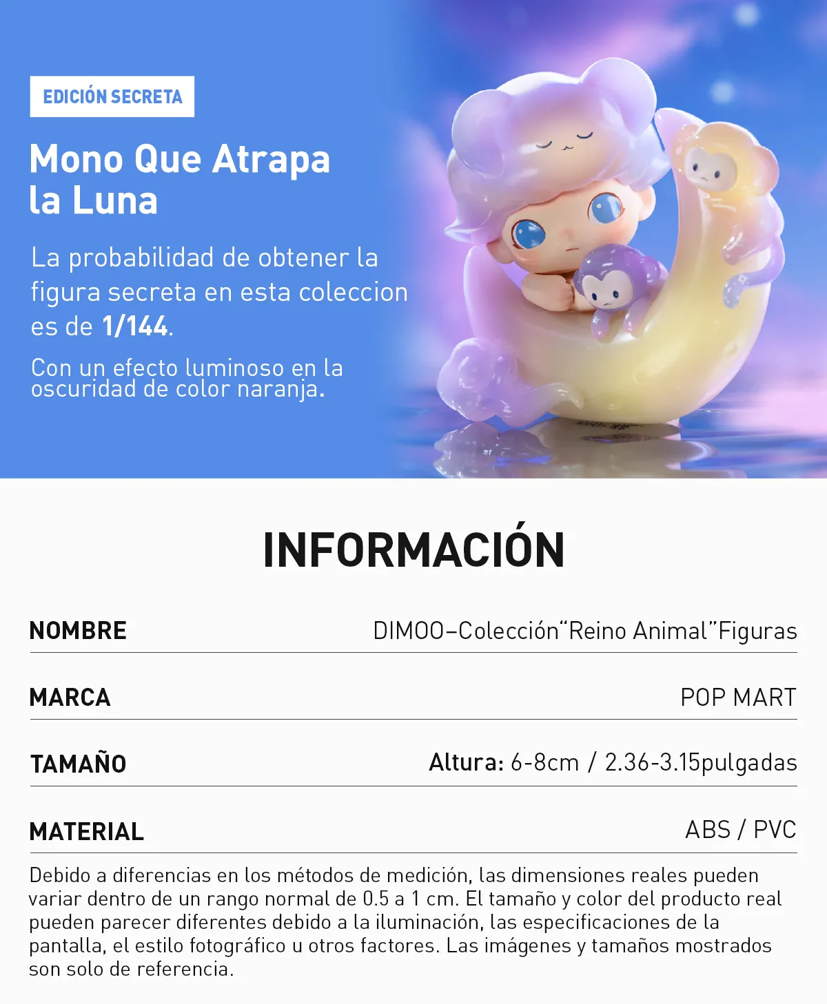 DIMOO – Colección “Reino Animal” Figuras - POP MART (Mexico)