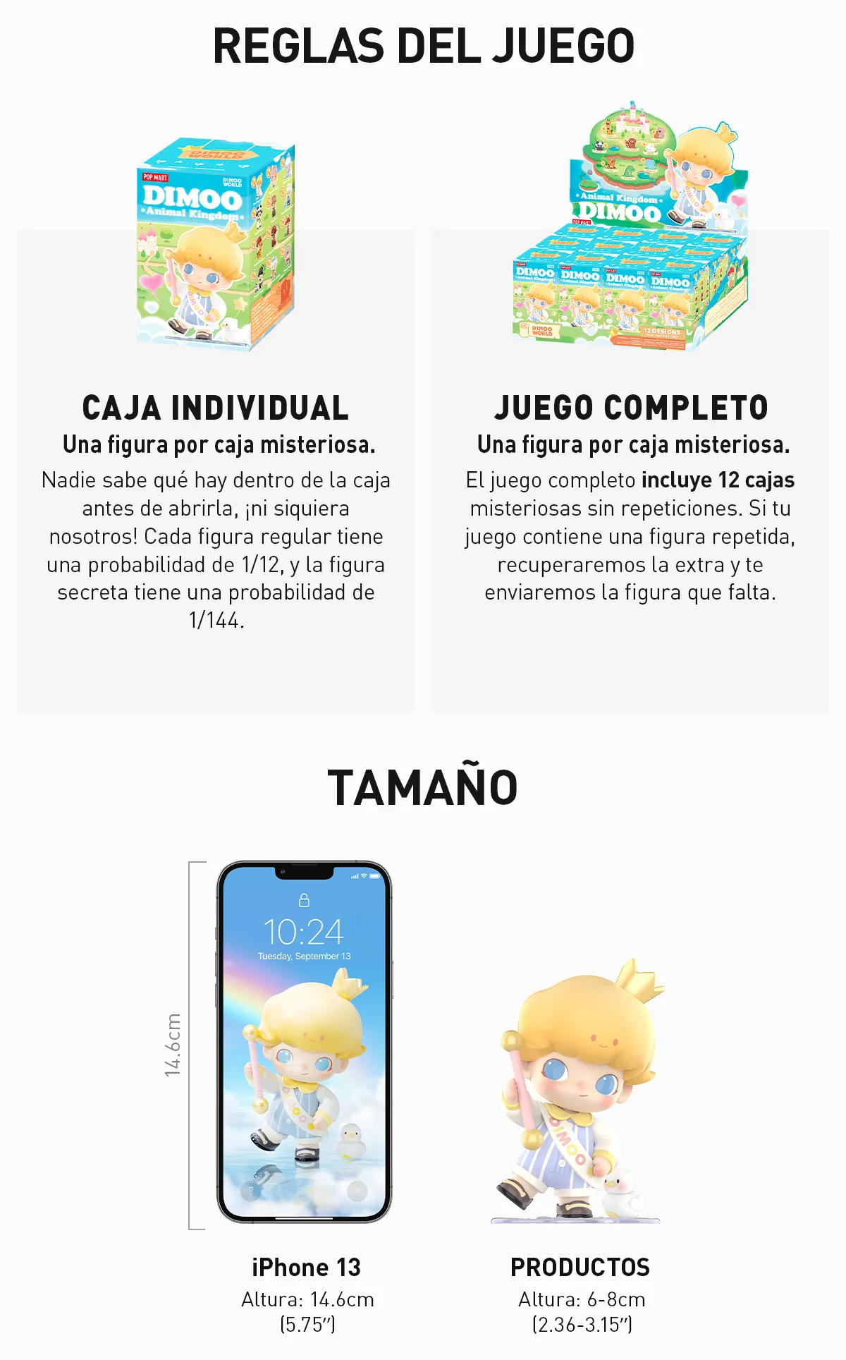 DIMOO – Colección “Reino Animal” Figuras - POP MART (Mexico)