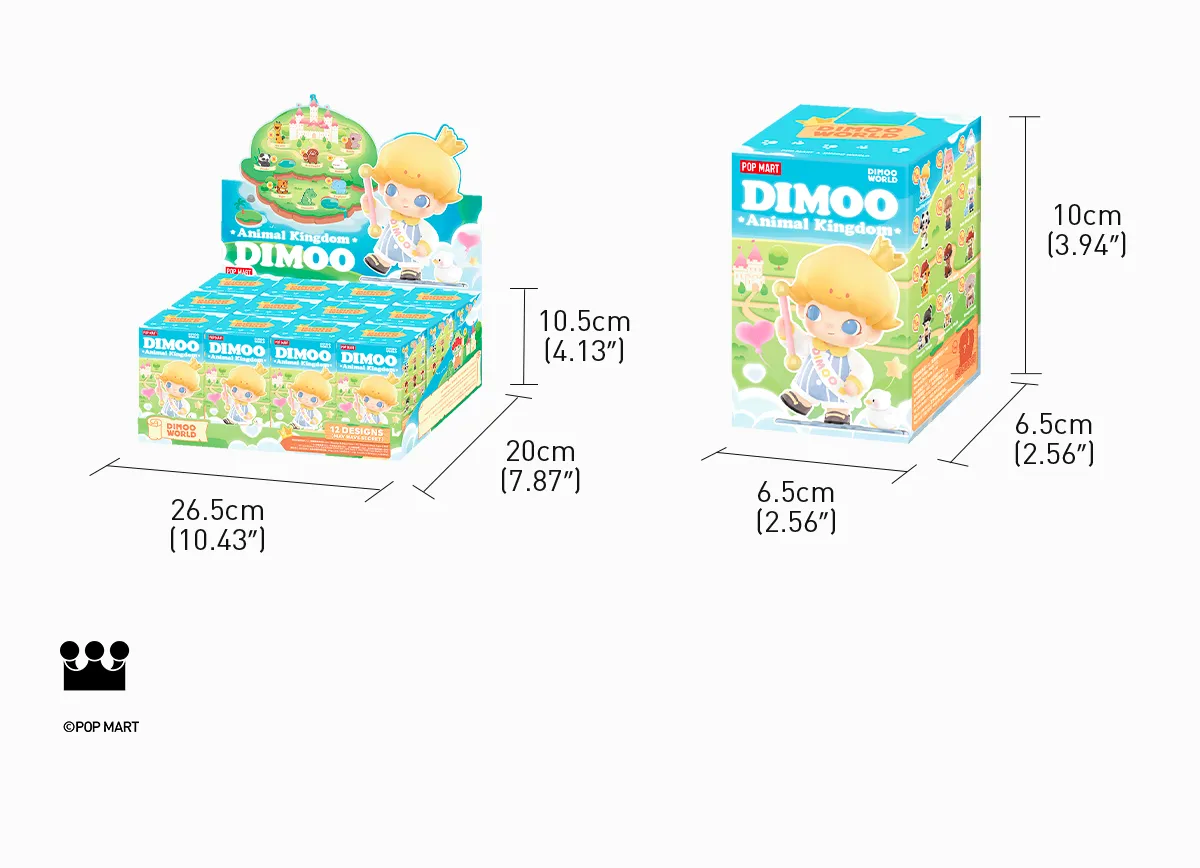 DIMOO – Colección “Reino Animal” Figuras - POP MART (Mexico)
