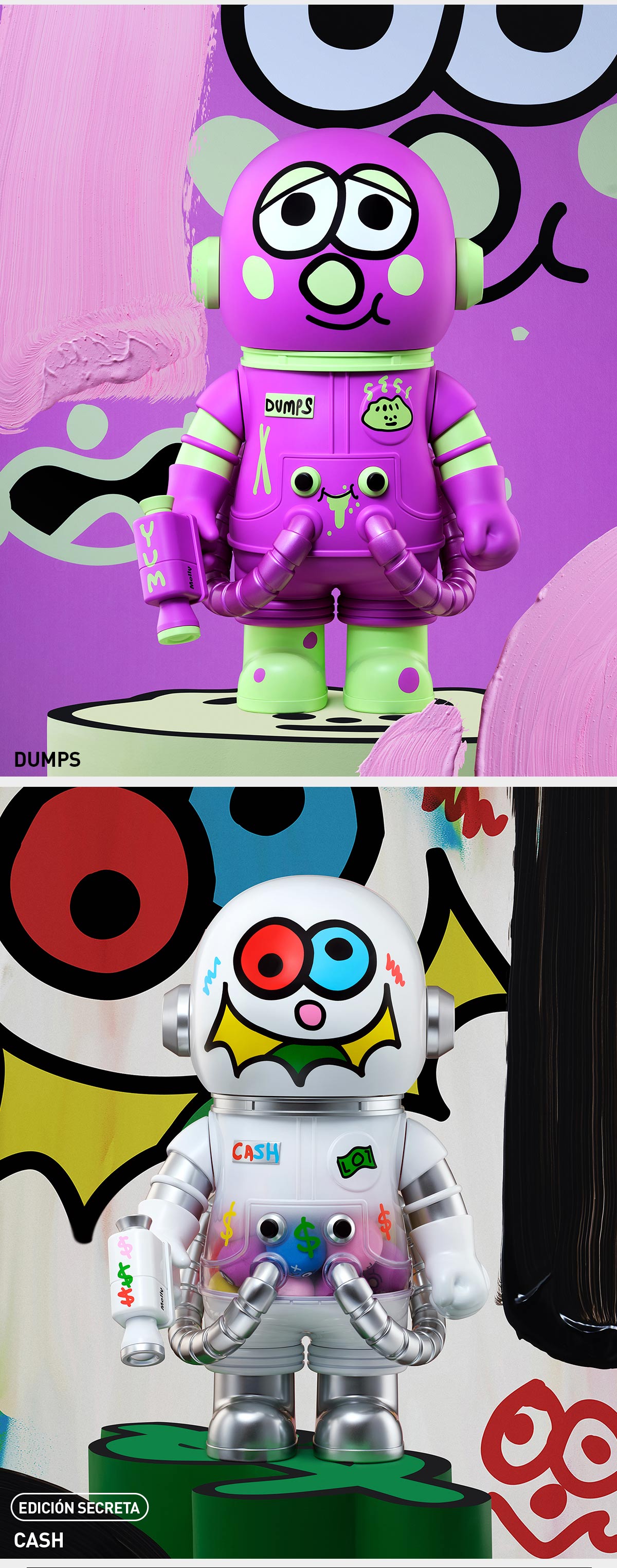 POP NOW:MEGA SPACE MOLLY 400% JON BURGERMAN SPACE CADETS Series