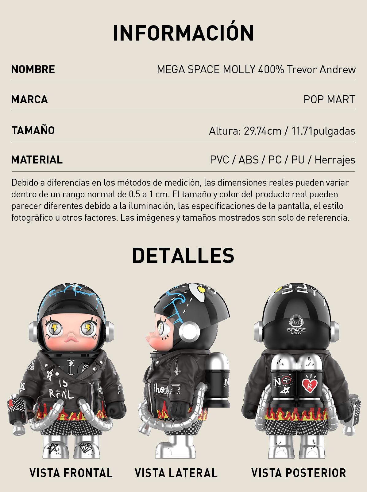 MEGA SPACE MOLLY 400% Trevor Andrew - POP MART (United States)