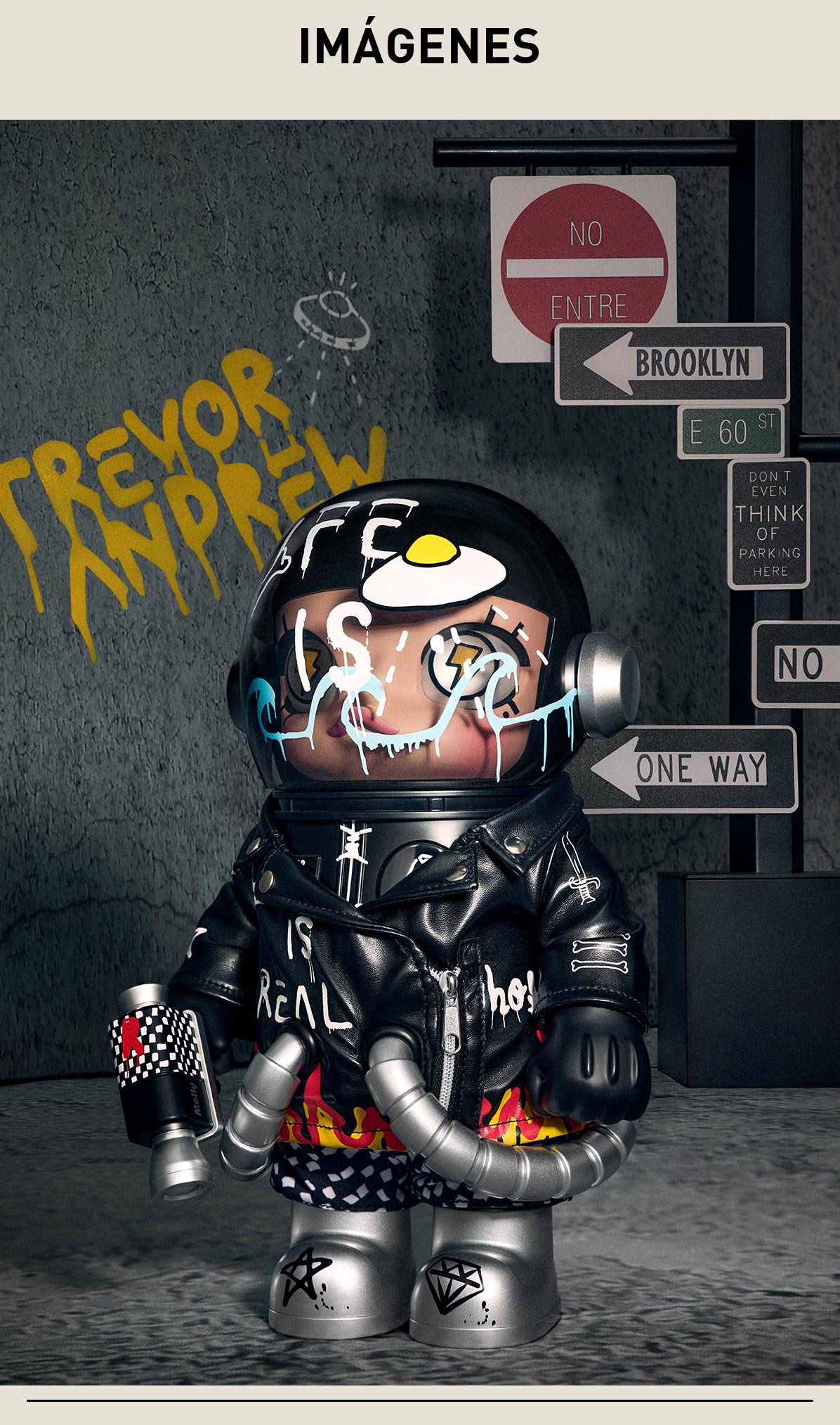 MEGA SPACE MOLLY 400% Trevor Andrew - POP MART (United States)