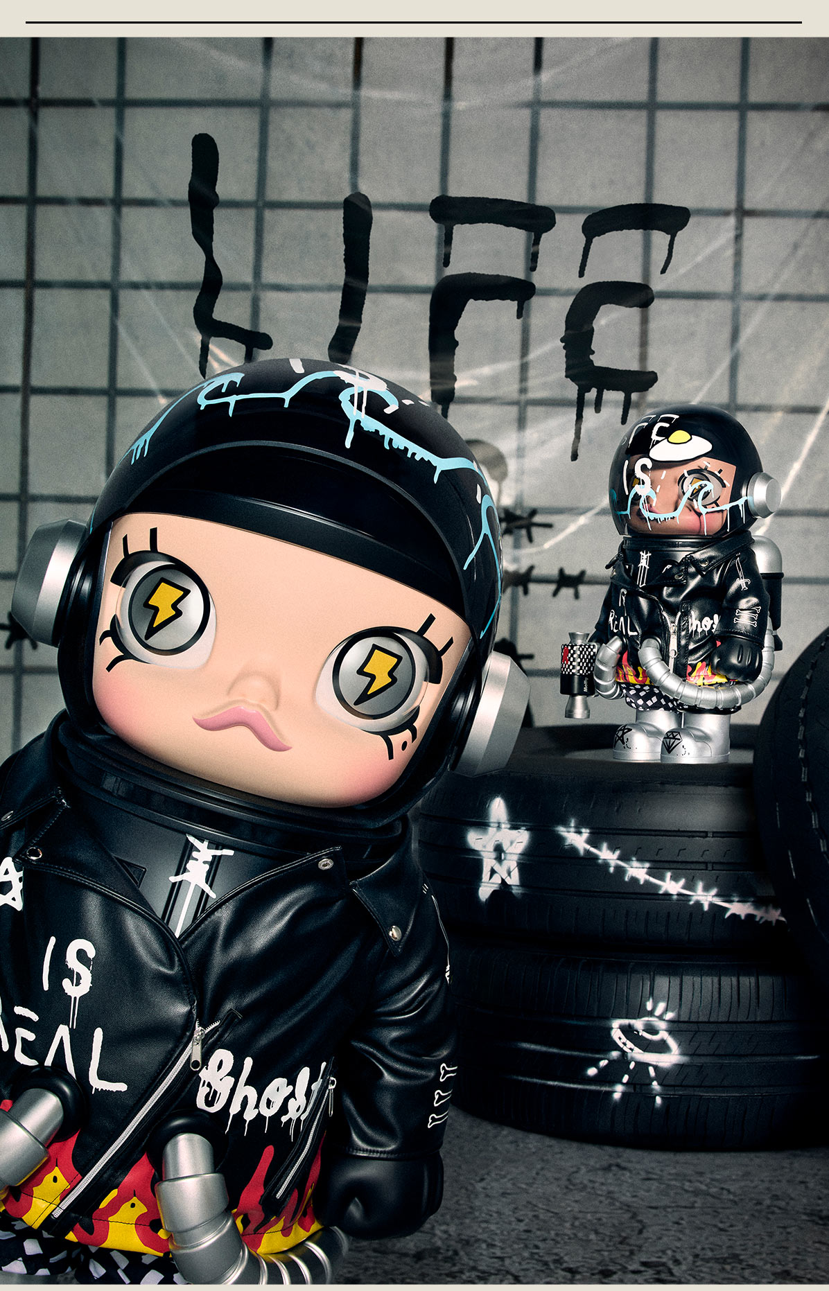 MEGA SPACE MOLLY 400% Trevor Andrew - POP MART (Mexico)