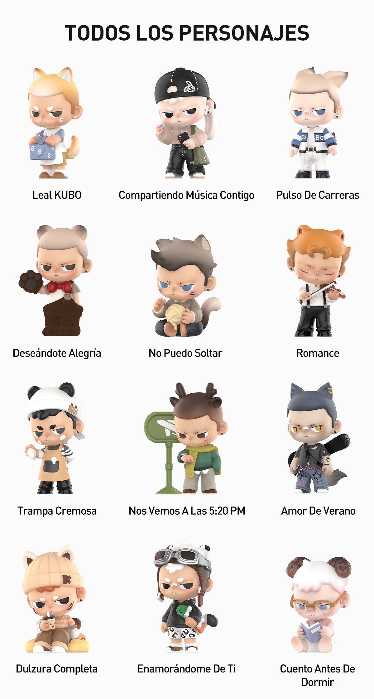 KUBO – Colección “A Cada Instante” Figuras - POP MART (United States)