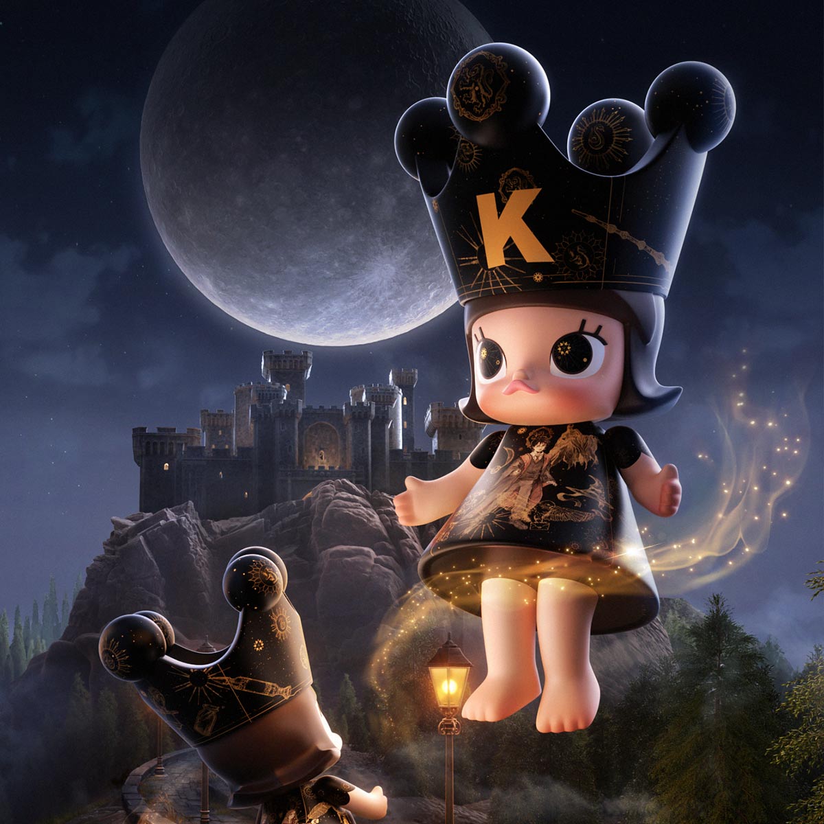 MEGA ROYAL MOLLY 1000% Harry Potter - POP MART (United States)