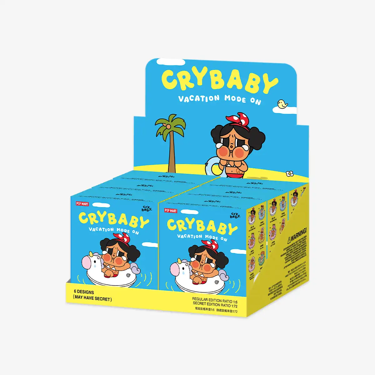 CRYBABY Vacation Mode On Series-Fridge Magnet Blind Box|POP MART