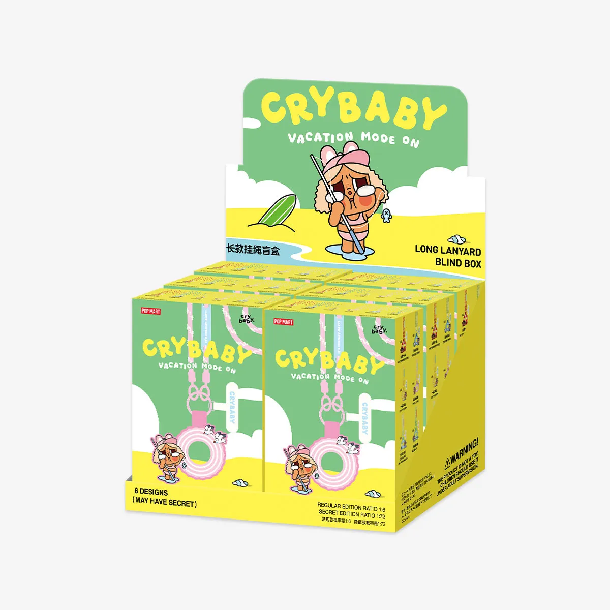 CRYBABY Vacation Mode On Series-Long Lanyard Blind Box - POP MART