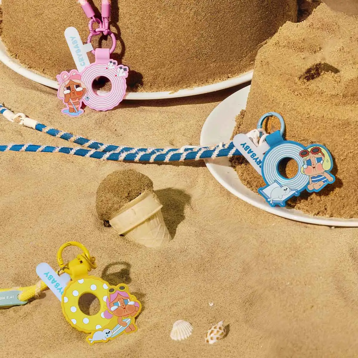 CRYBABY Vacation Mode On Series-Long Lanyard Blind Box - POP MART