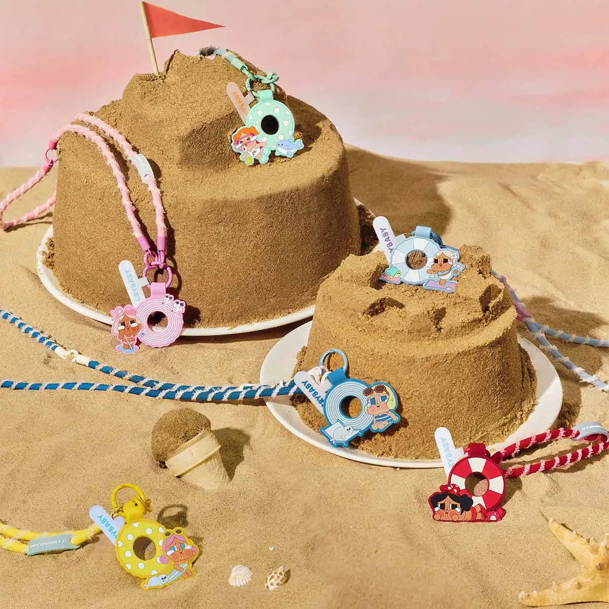 CRYBABY Vacation Mode On Series-Long Lanyard Blind Box - POP MART