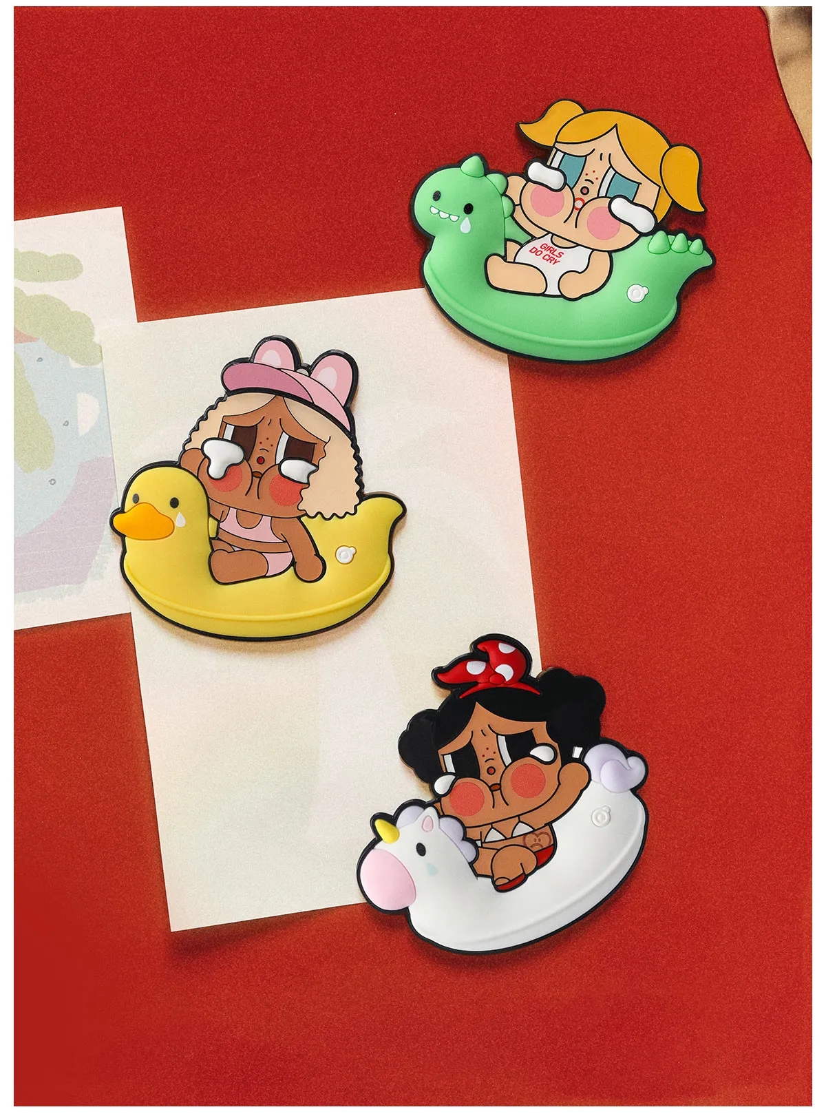 POP NOW:CRYBABY Vacation Mode On Series-Fridge Magnet Blind Box