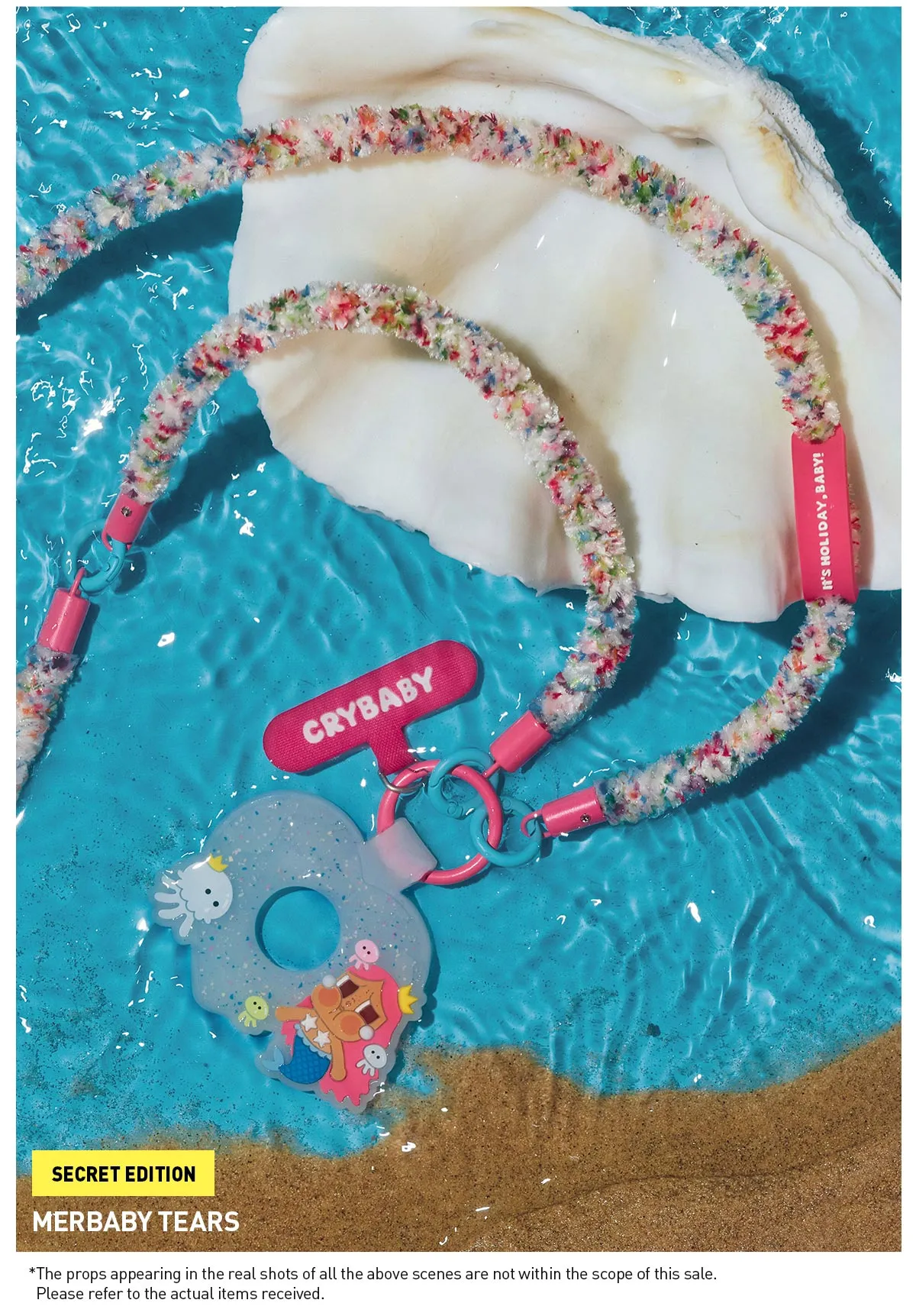 POP NOW:CRYBABY Vacation Mode On Series-Long Lanyard Blind Box