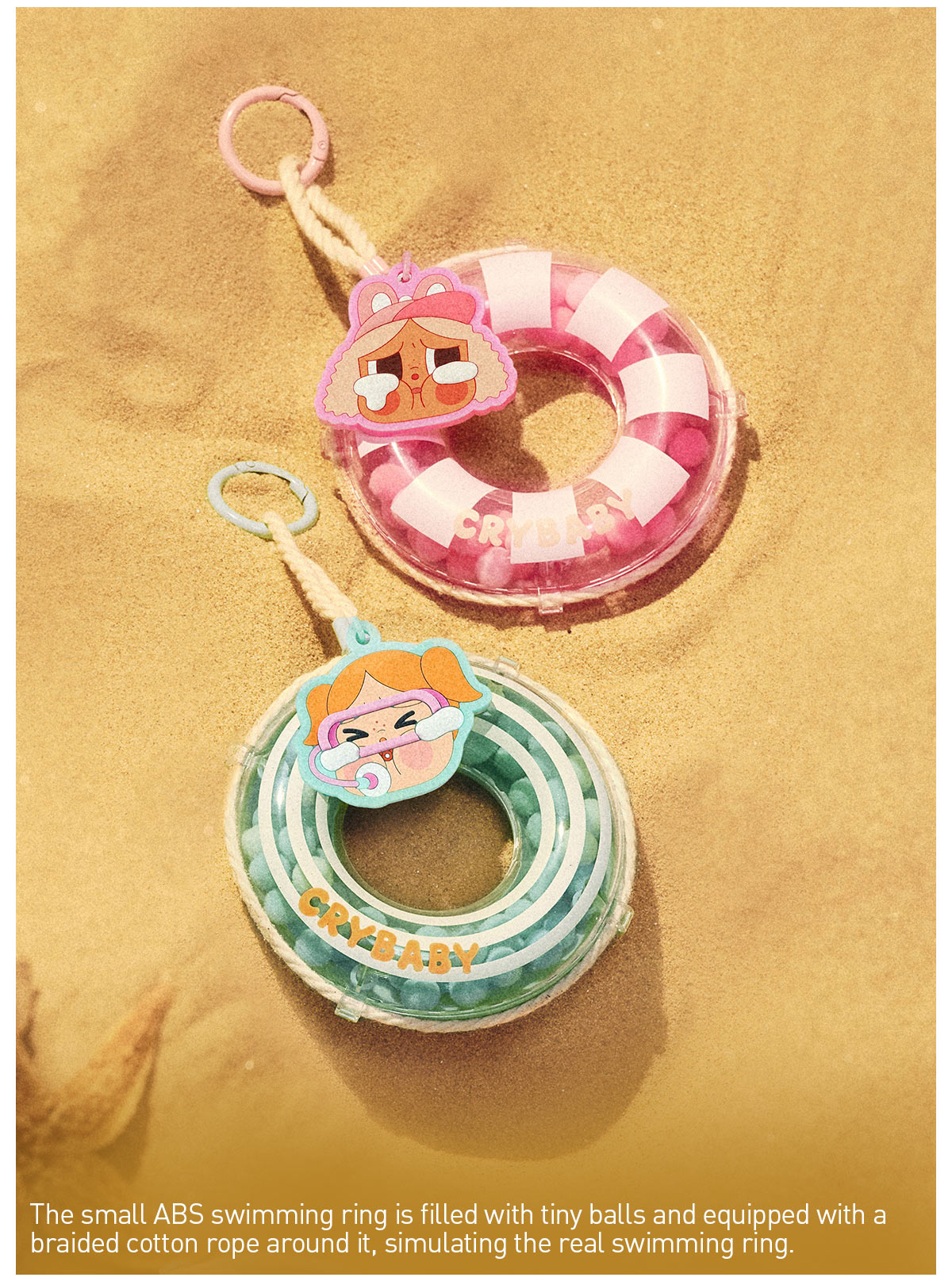 CRYBABY Vacation Mode On Series-Pendant Blind Box - POP MART