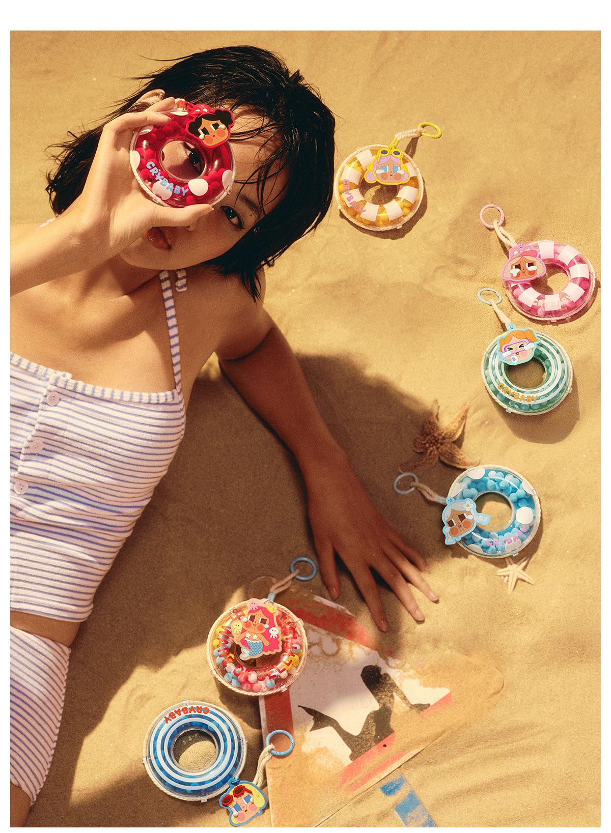 CRYBABY Vacation Mode On Series-Pendant Blind Box - POP MART