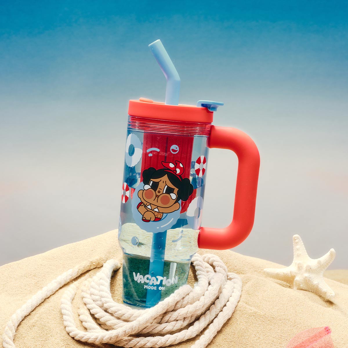 CRYBABY Vacation Mode On Series-Straw Cup - POP MART (United