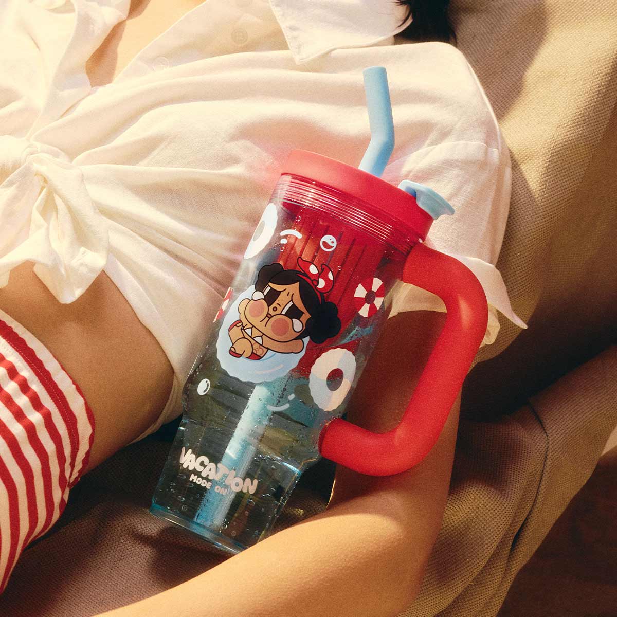 CRYBABY Vacation Mode On Series-Straw Cup - POP MART (United