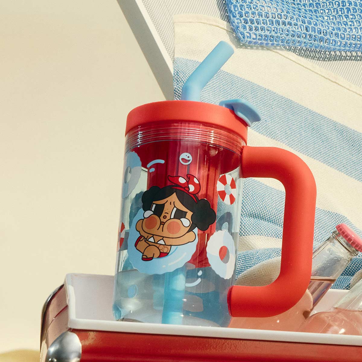 CRYBABY Vacation Mode On Series-Straw Cup - POP MART (United