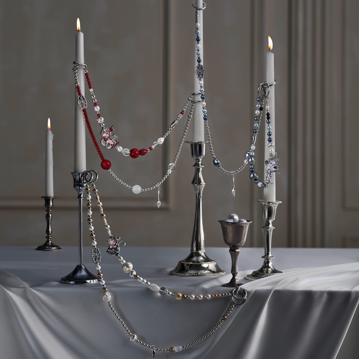 SKULLPANDAThe Feast Begins シリーズ サシェペンダント SKULLPANDA The Feast Begins Series Multifunctional Pendant Set