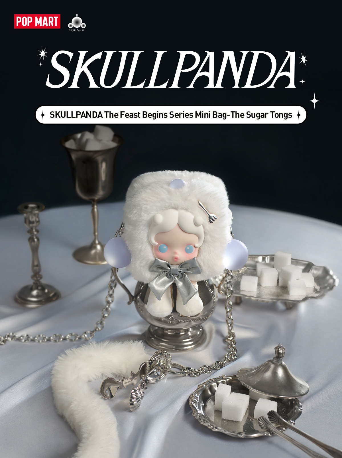 1026. SKULLPANDA The Feast Begins Series Mini Bag-The Sugar