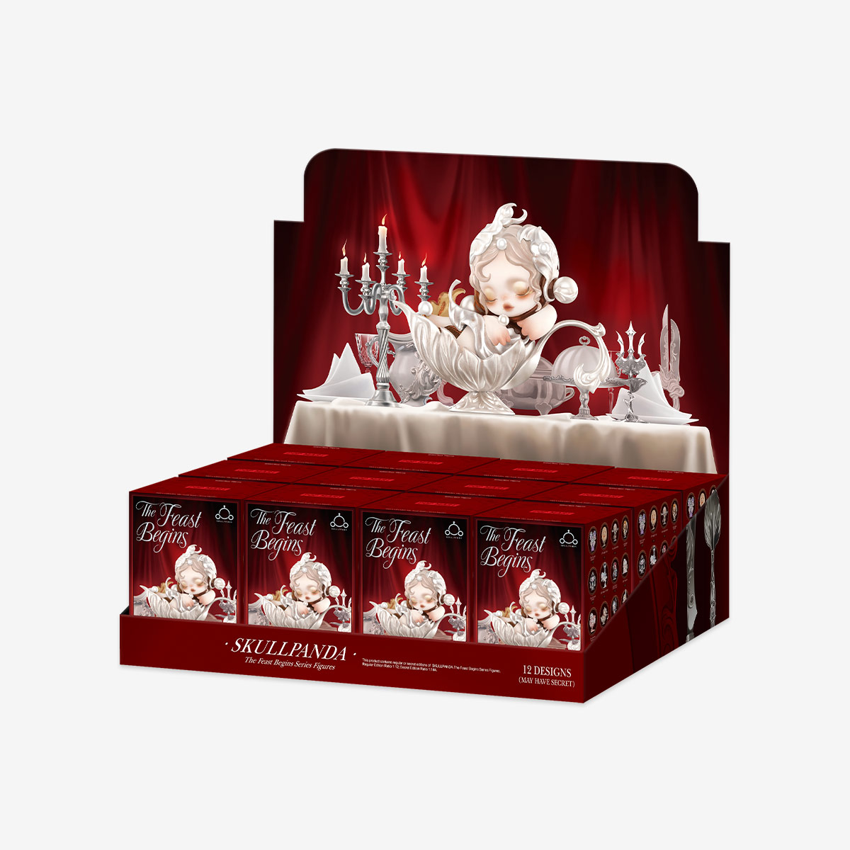 SKULLPANDA The Feast Begins シリーズ　アソートbox SKULLPANDA The Feast Begins Series Figures - POP MART