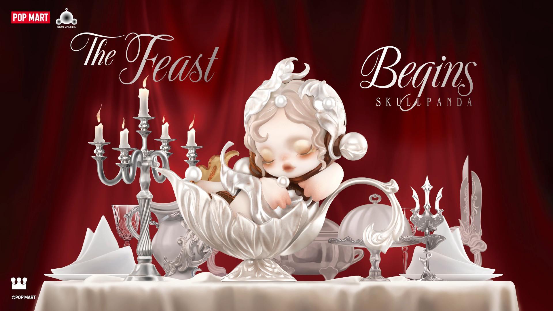 SKULLPANDA The Feast Begins シリーズ　アソートbox SKULLPANDA The Feast Begins Series Figures - POP MART