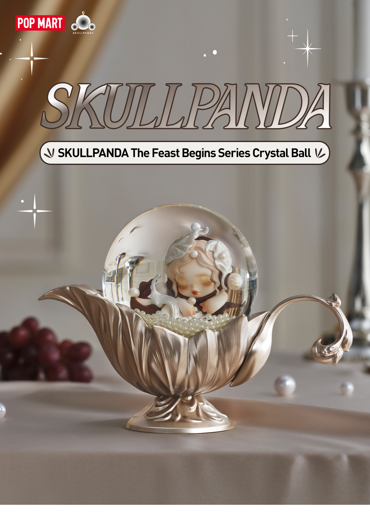 SKULLPANDA The Feast Begins Series Crystal Ball - POP MART (United