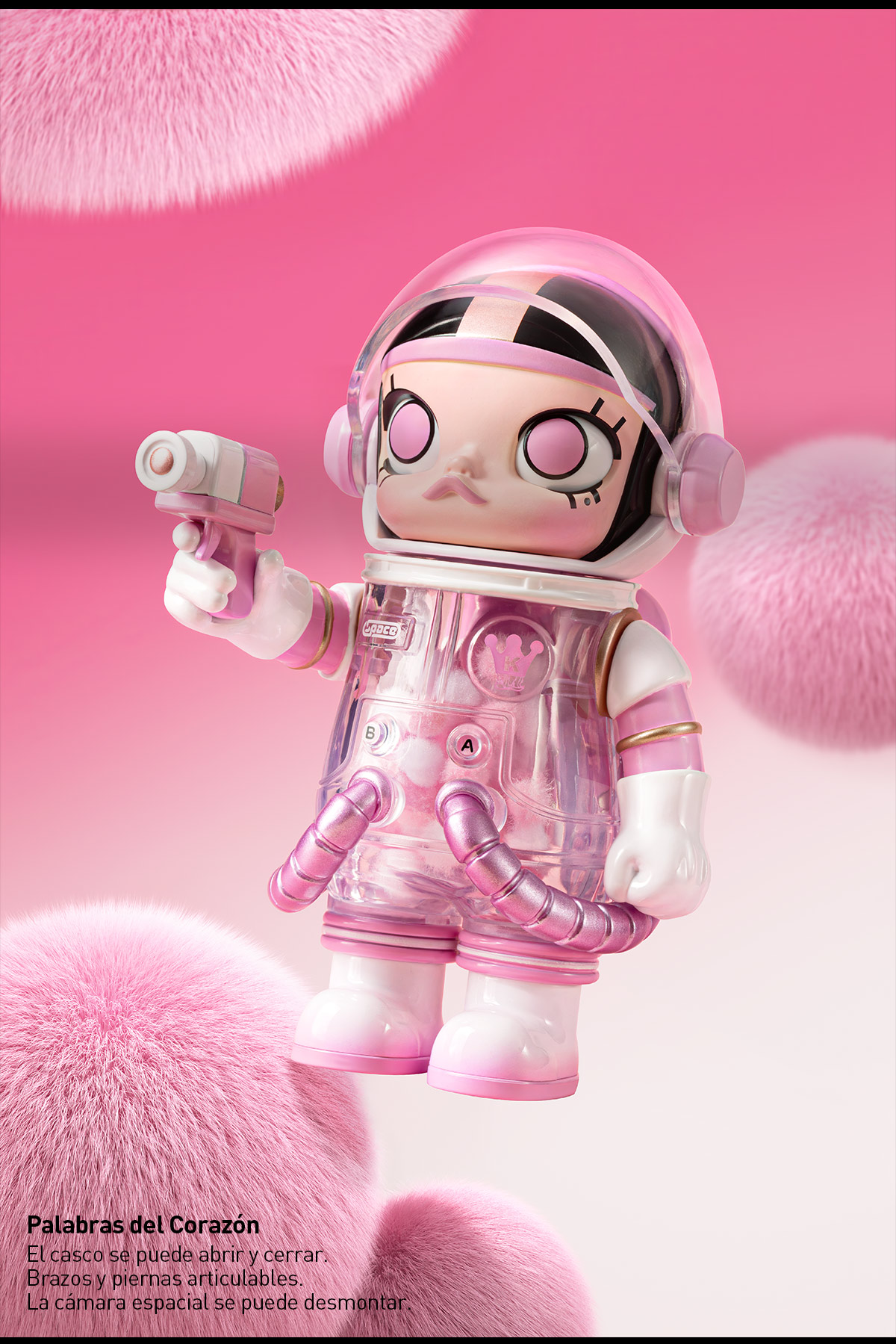 MEGA SPACE MOLLY 100% - Colección 3er Aniversario|POP MART US Official