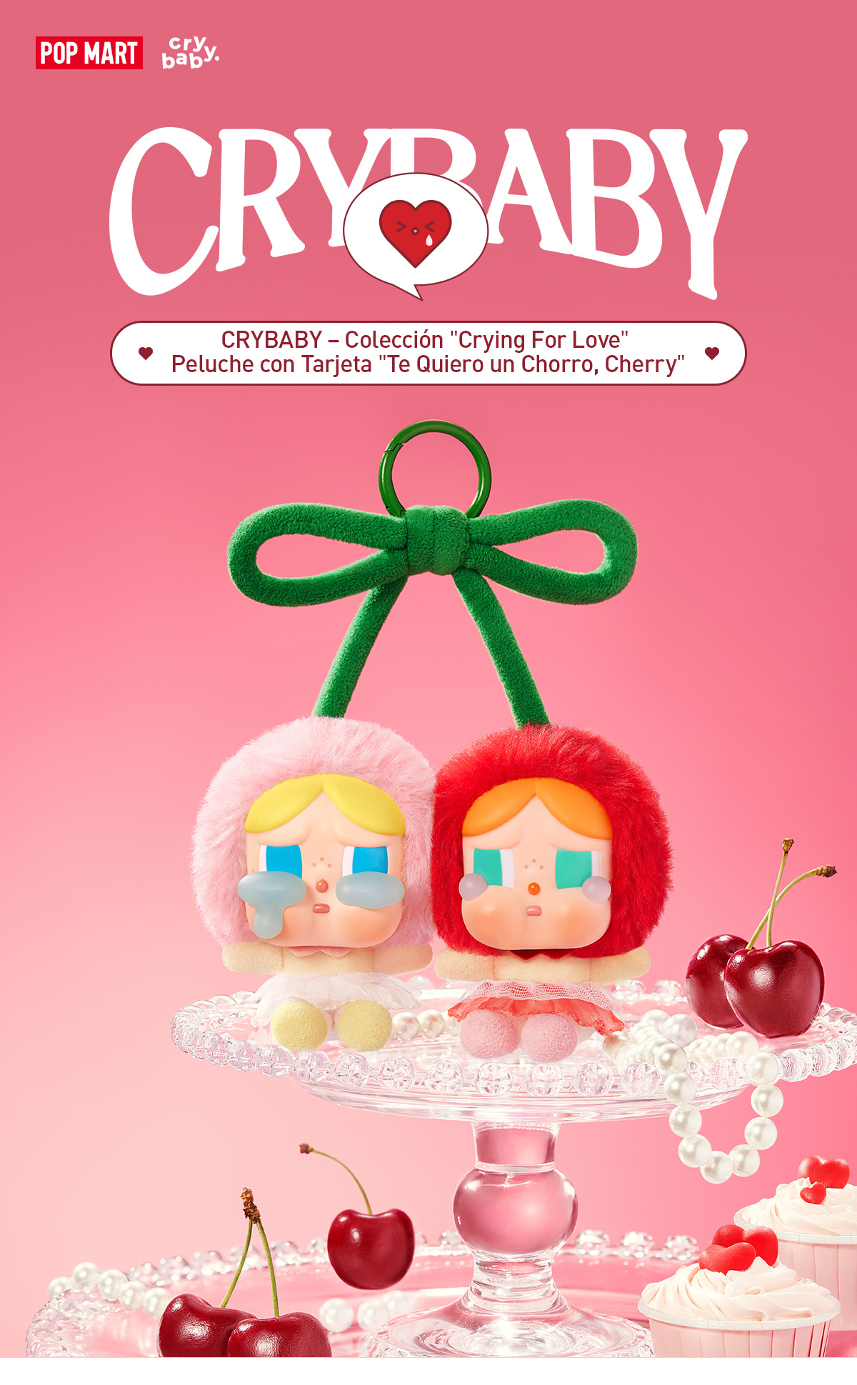 ポップマート Crybaby Love You Cherry Much CRYBABY – Colección 