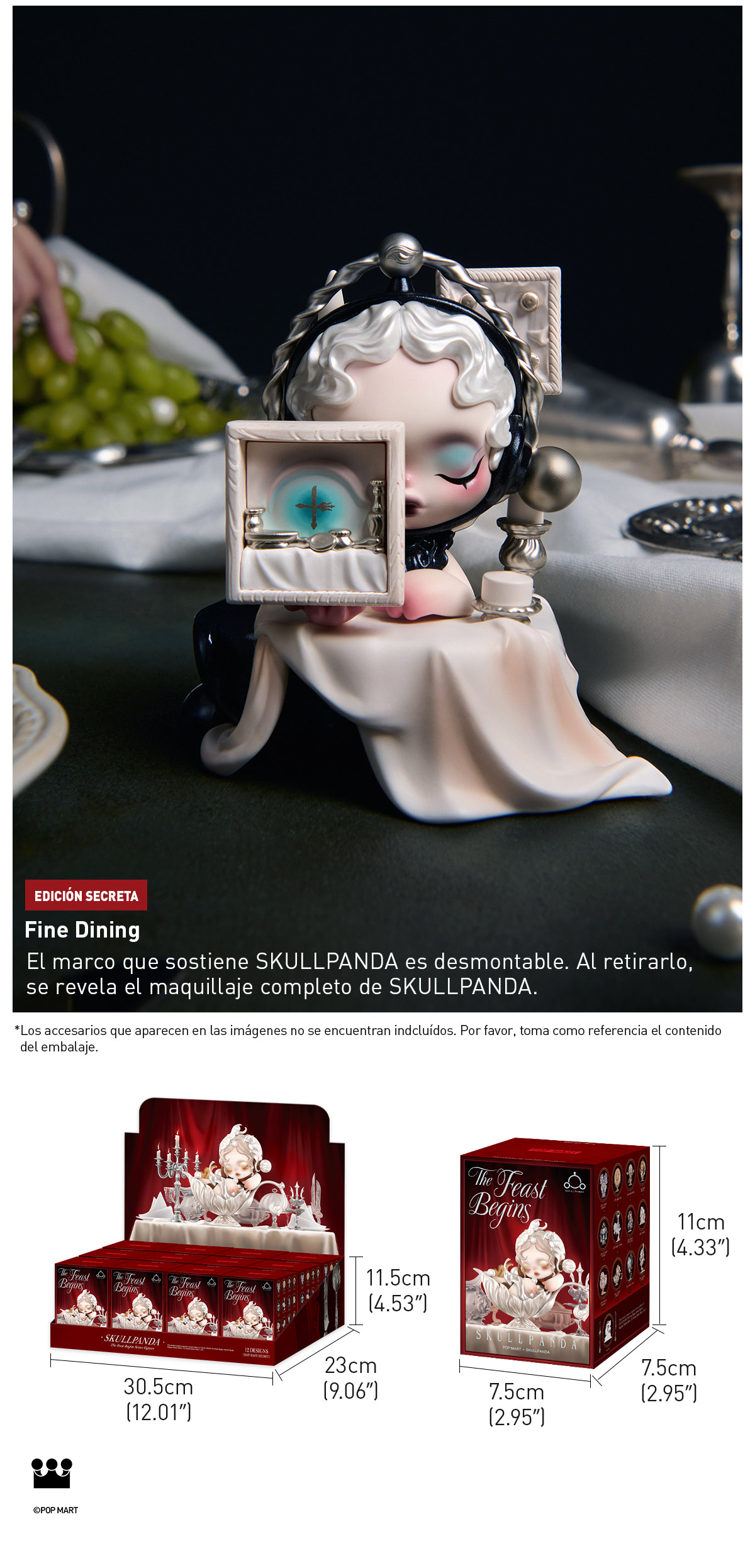 POP NOW:SKULLPANDA The Feast Begins Series Figures - POP MART