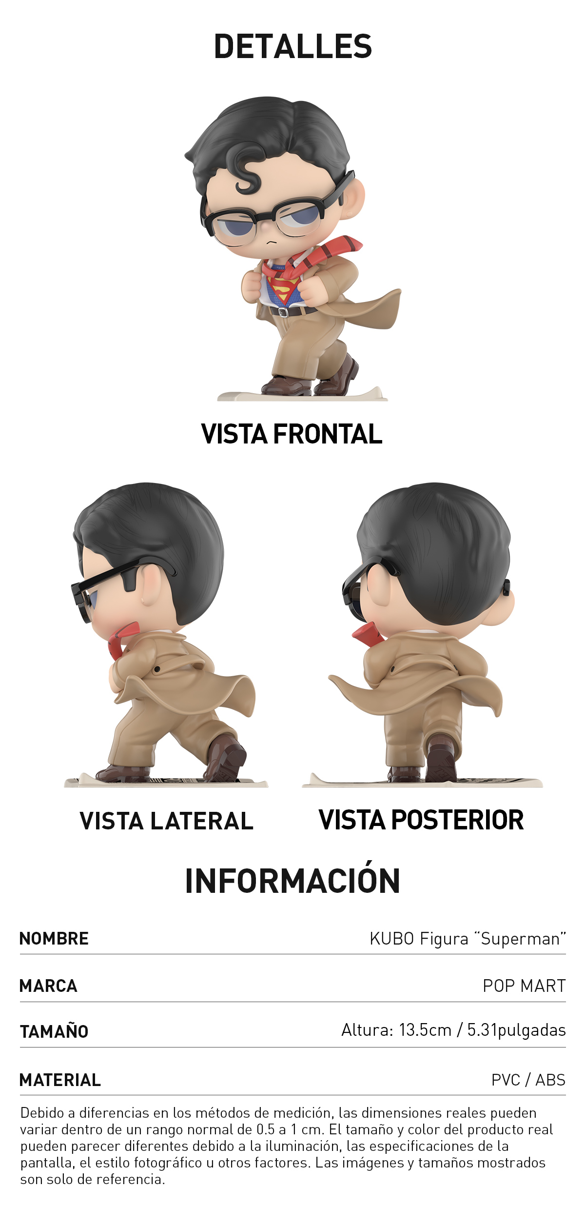 KUBO Figura “Superman” - POP MART (United States)