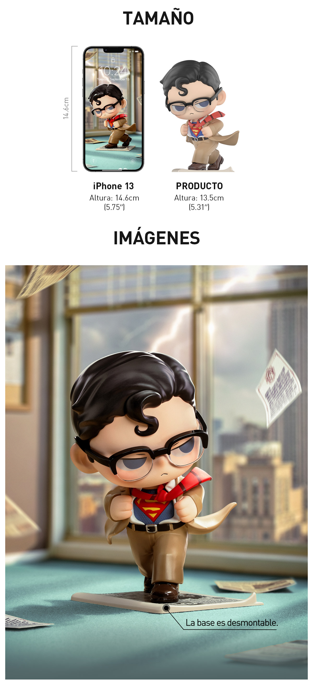 KUBO Figura “Superman” - POP MART (United States)