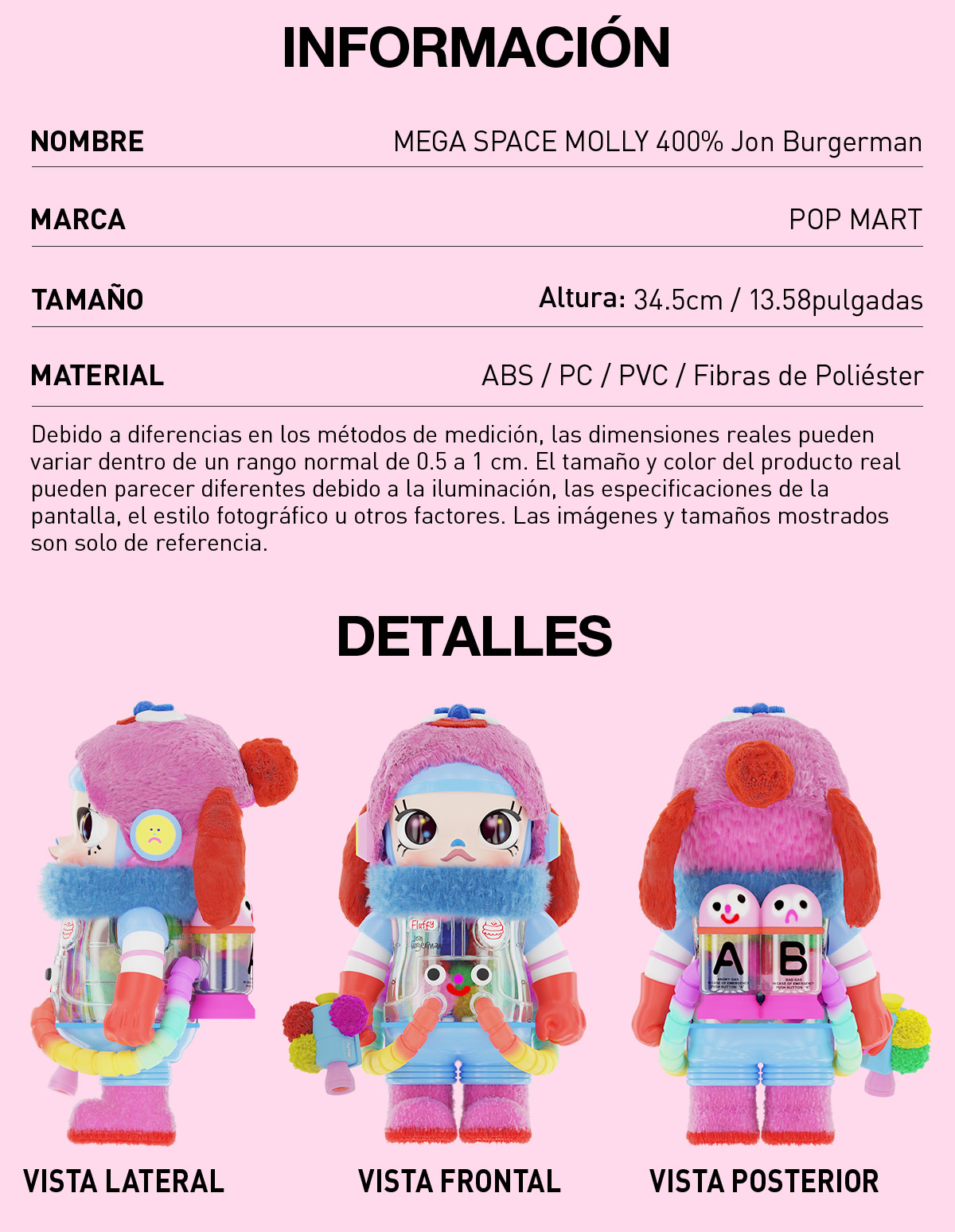 MEGA SPACE MOLLY 400% Jon Burgerman - POP MART (United States)