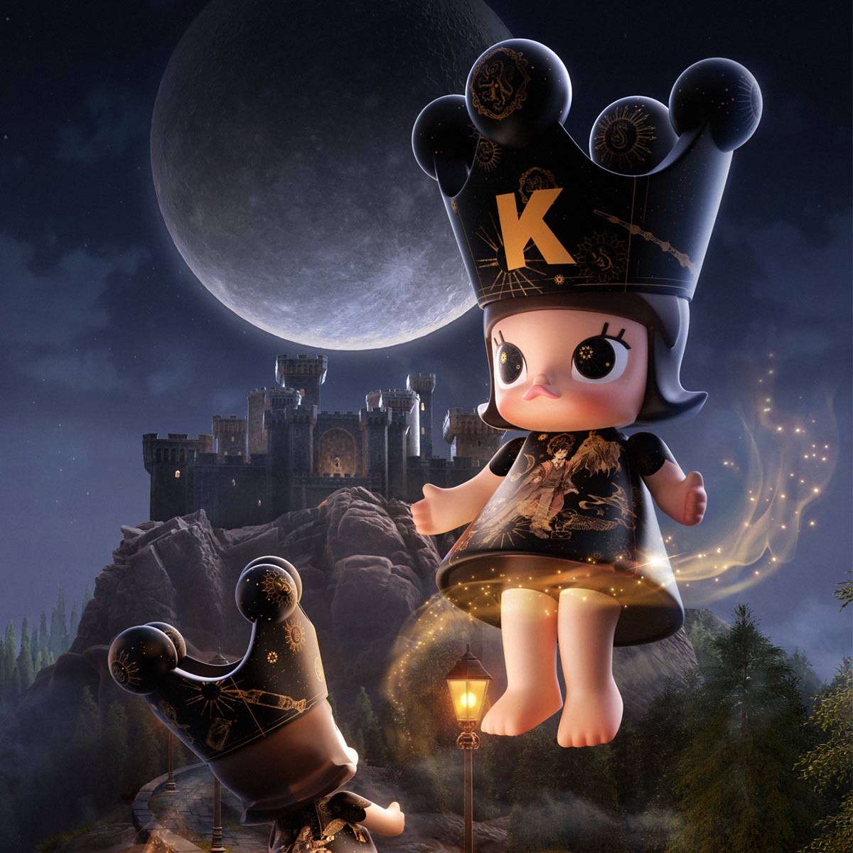 MEGA ROYAL MOLLY 400% Harry Potter - POP MART (United States)